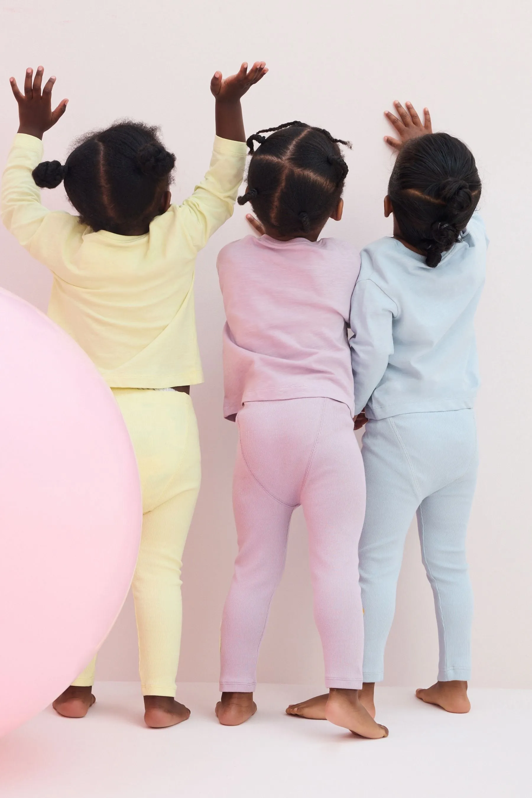 100% Pigiama Legging in cotone 3 Pack (9mesi -10anni)    