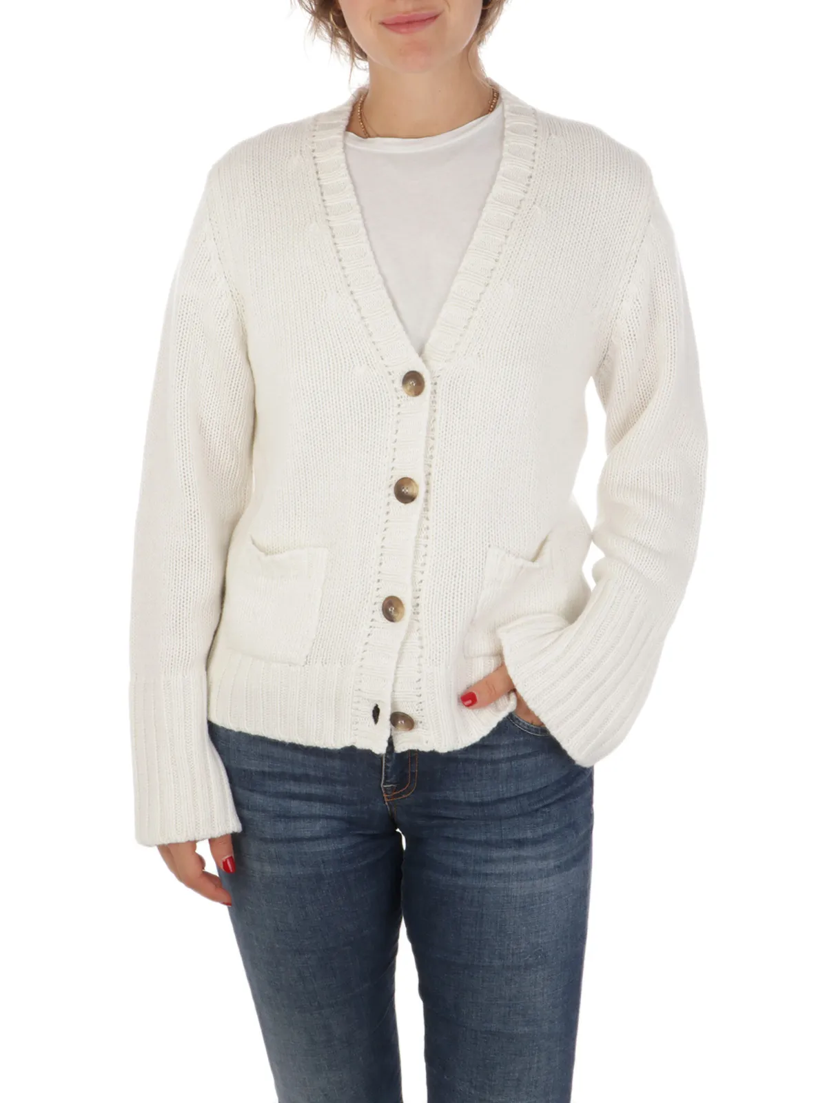 19.61 MILANO ---------- Cardigan Donna in Lana e Cashmere ---------