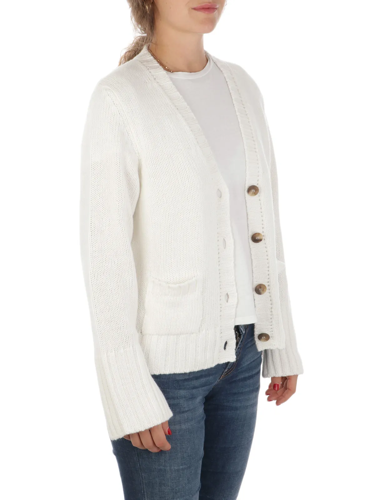 19.61 MILANO ---------- Cardigan Donna in Lana e Cashmere ---------