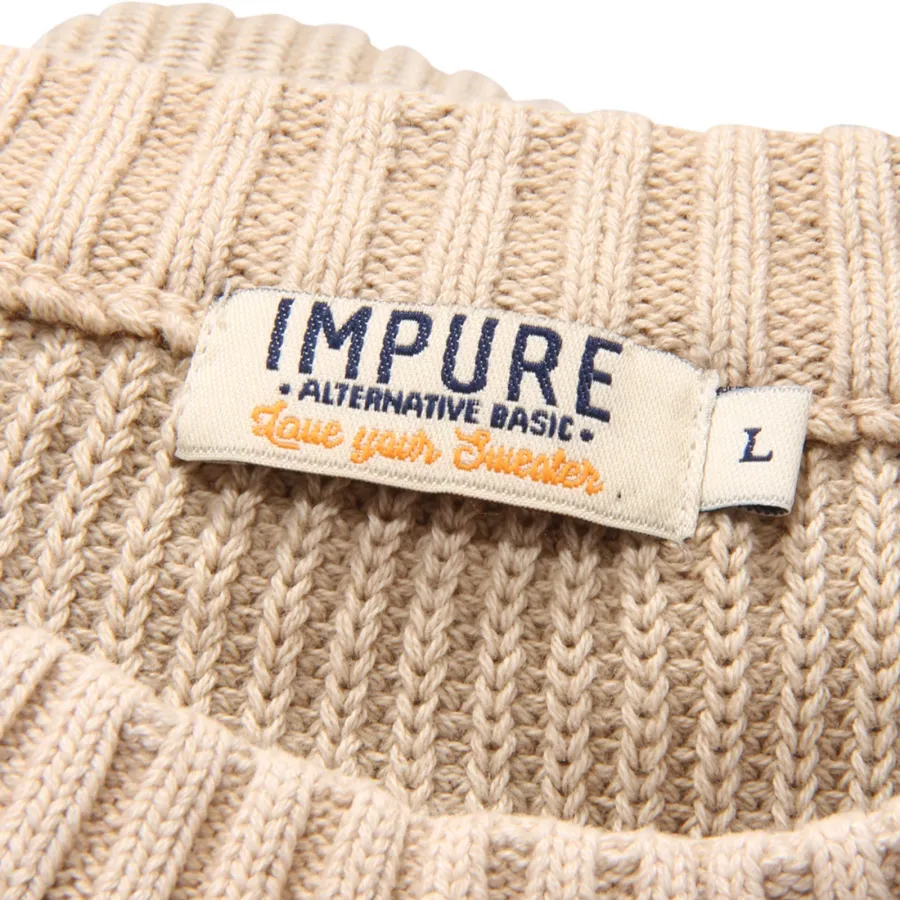 7647AV MAGLIONE UOMO IMPURE MAN COTTON SWEATER
