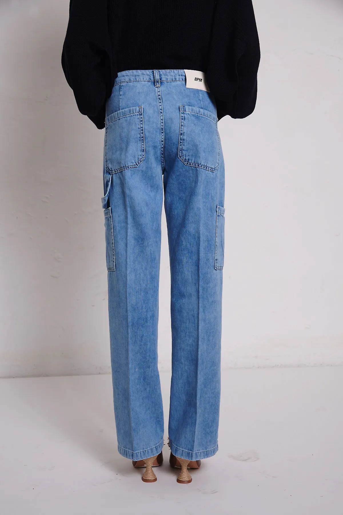 8PM. Jeans cargo SUVA