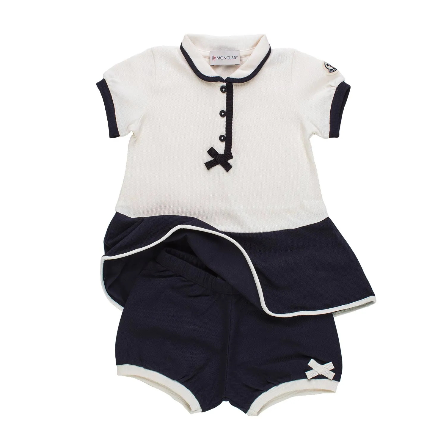 Abito Sailor Bimba Bianco Blu