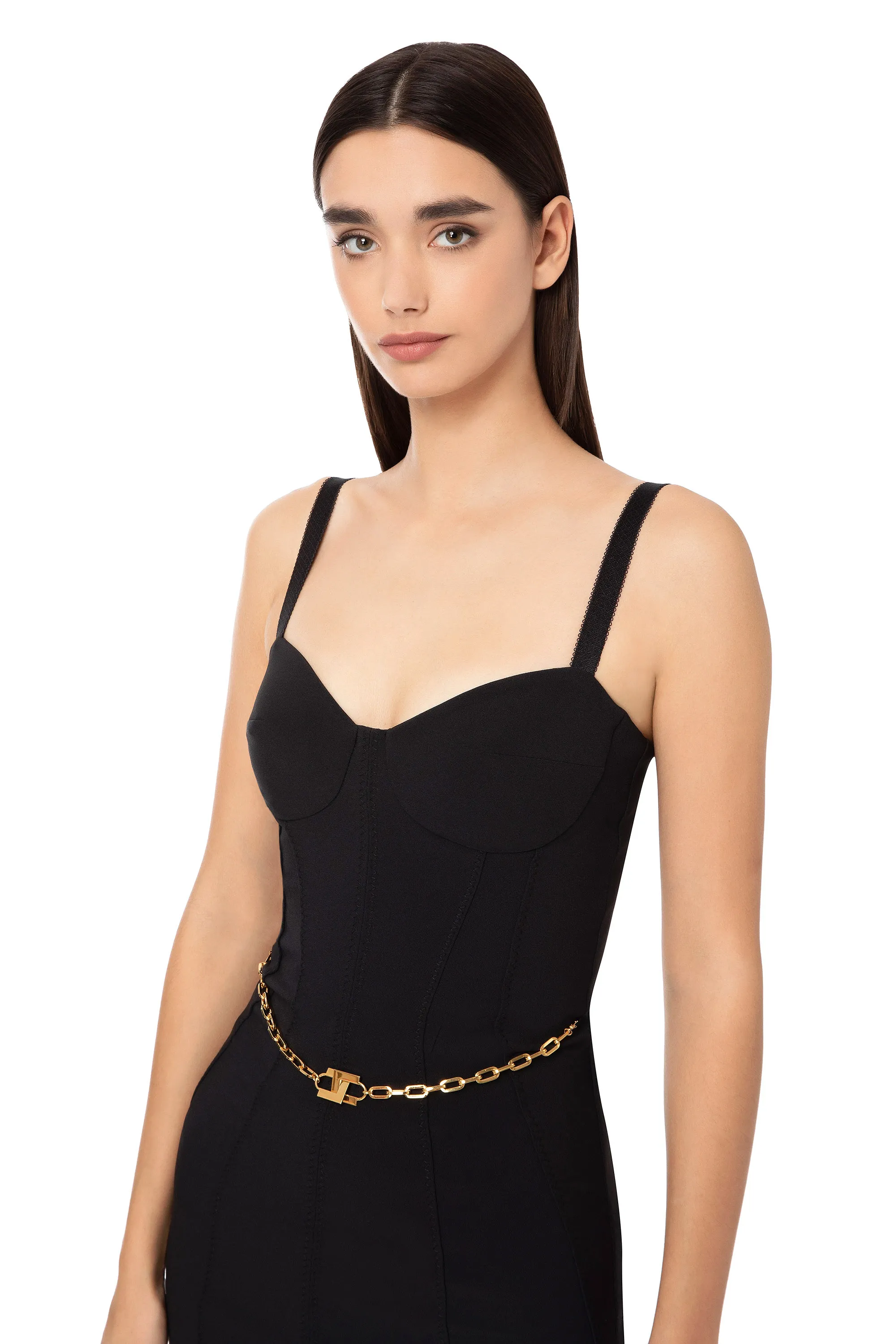 Abito tubino a bustier