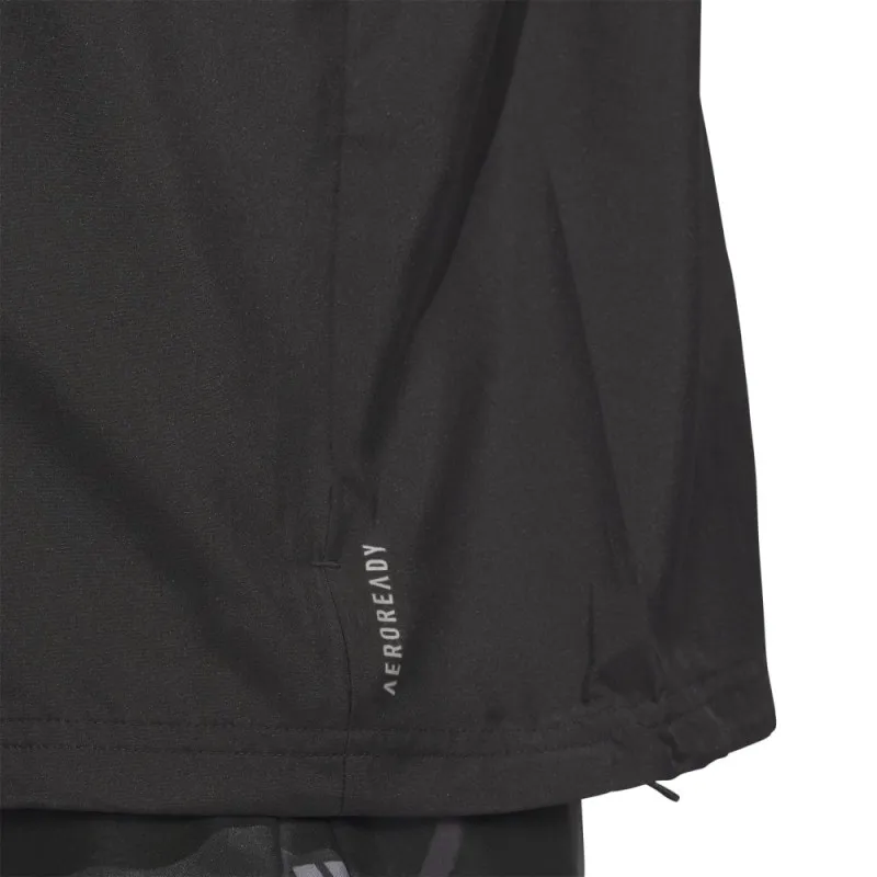 ADIDAS Giacca Running Energized Nero Bianco Uomo