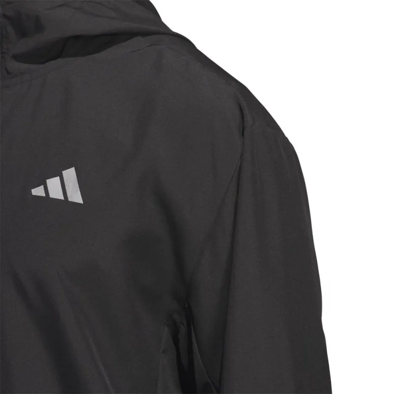 ADIDAS Giacca Running Energized Nero Bianco Uomo