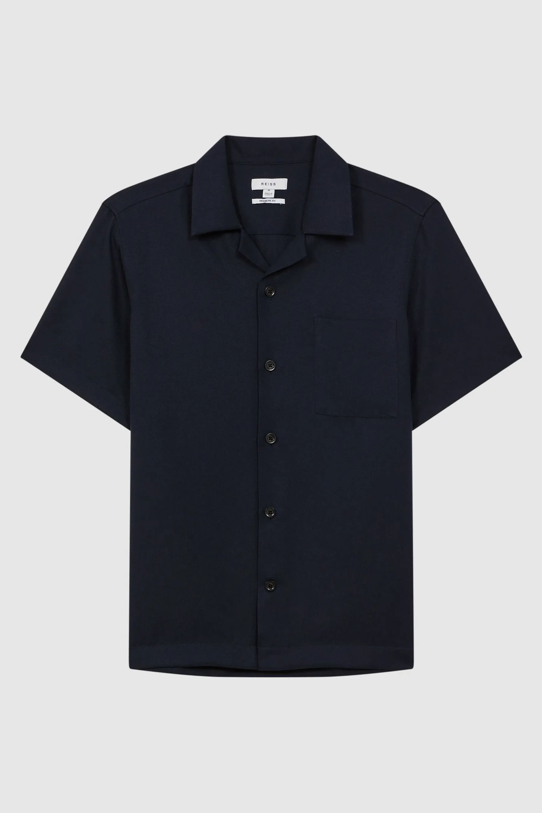 Adoi tokyo - Camicia con bottoni e colletto cubano    