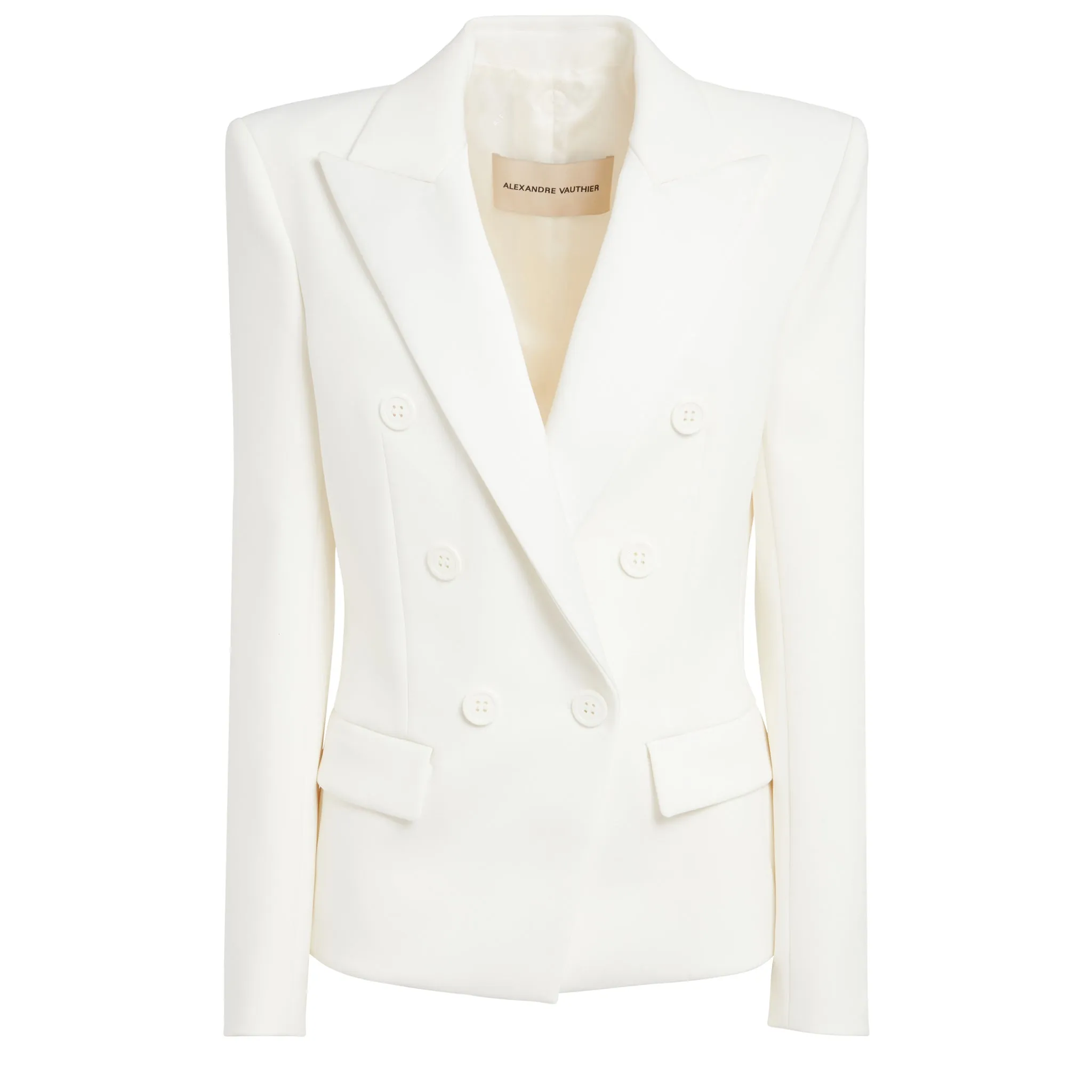 ALEXANDRE VAUTHIER  Giacca in lana bianca