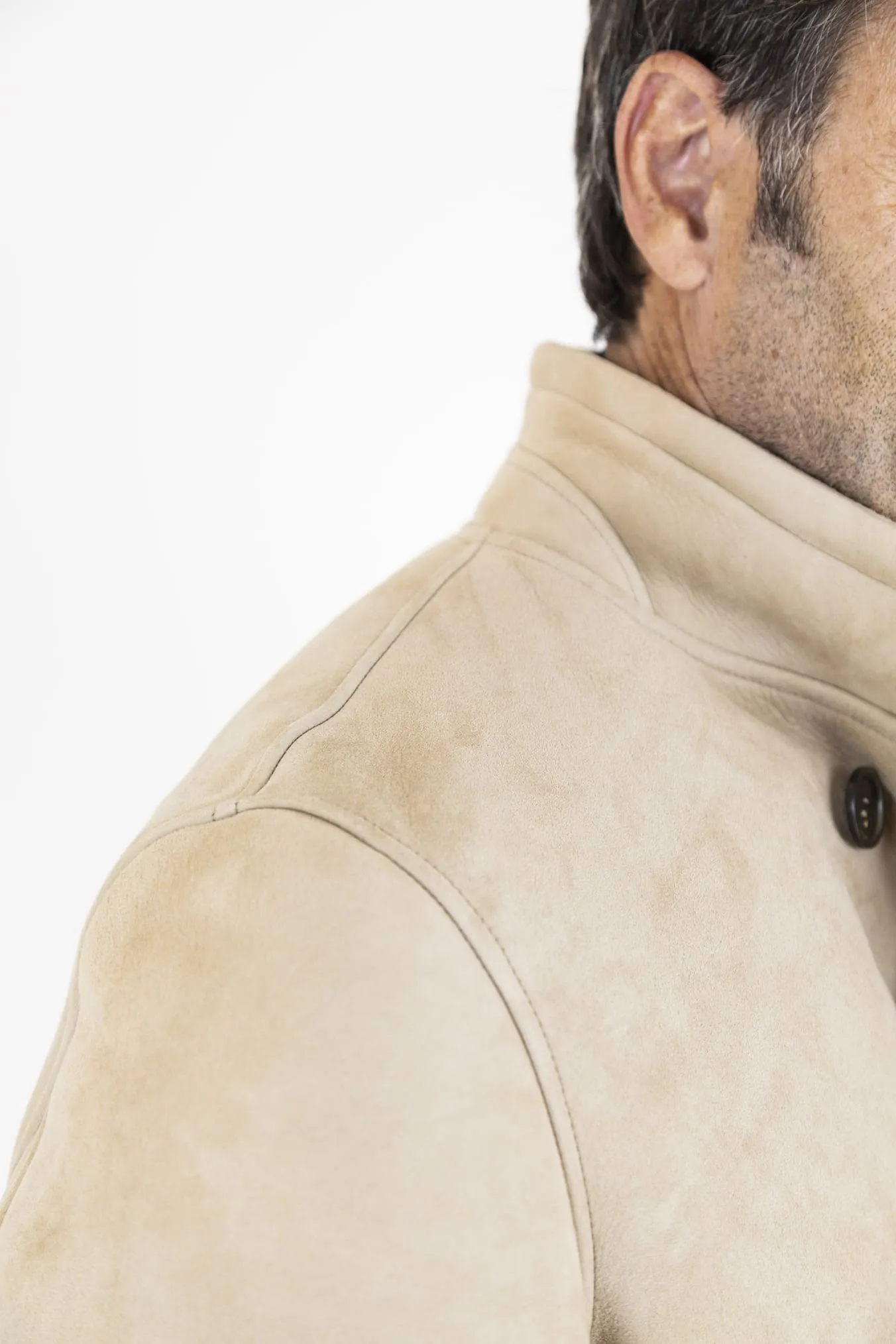 ALFREDO RIFUGIO Shearling Superlight Beige Chiaro