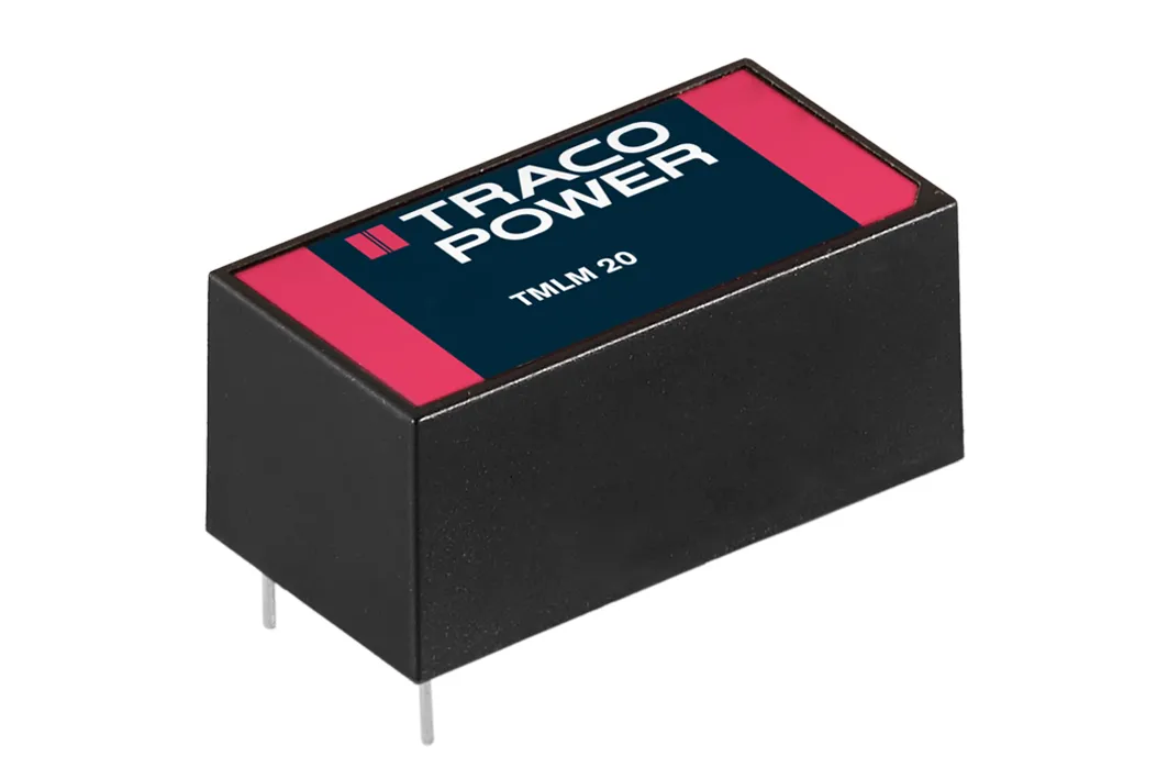 Alimentatore switching TRACOPOWER TMLM 20124, 20W, ingresso 90 → 264V ca, uscita 24V cc, 833mA