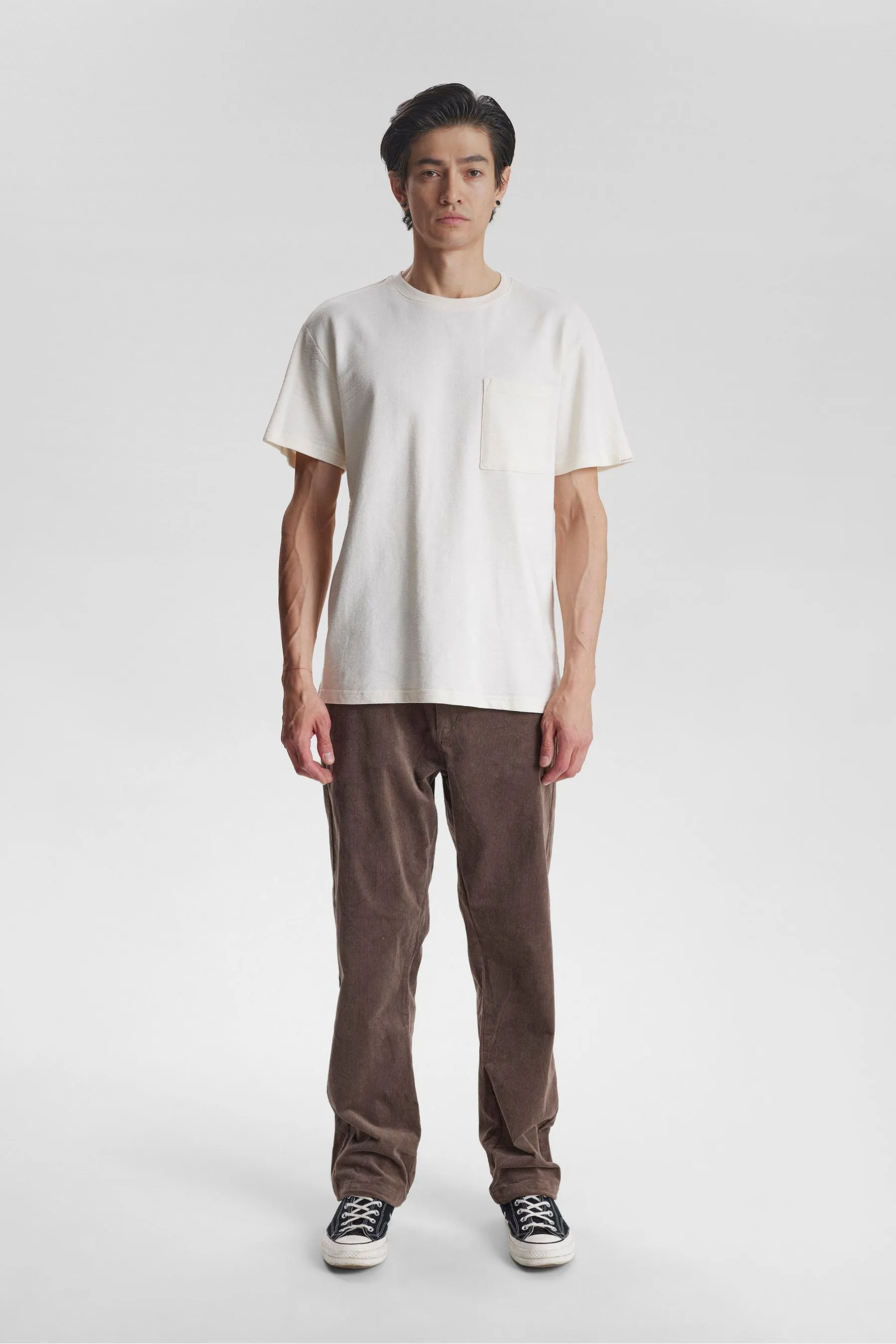 Anerkjendt 100% Cotone Struttura Maglietta    
