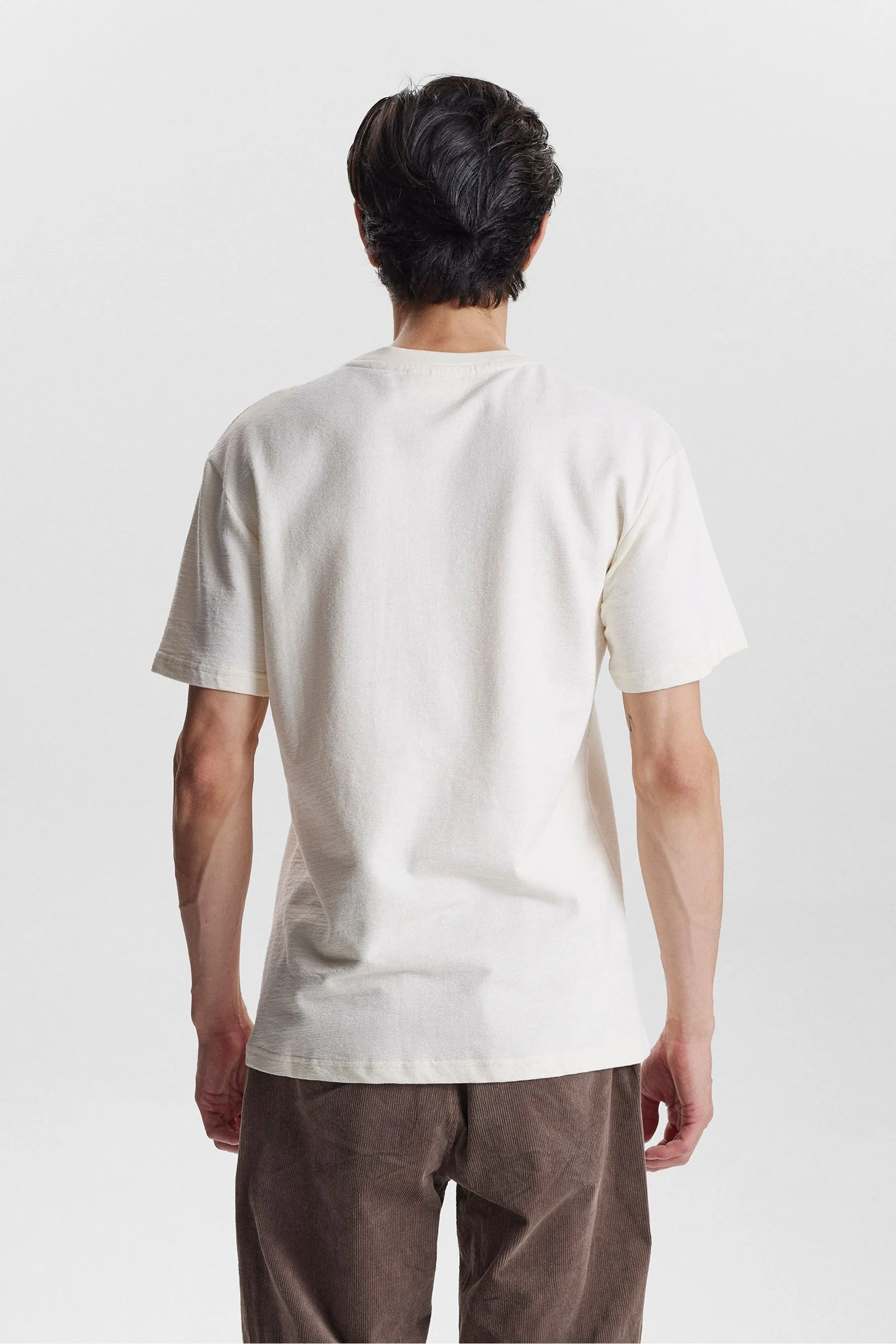 Anerkjendt 100% Cotone Struttura Maglietta    