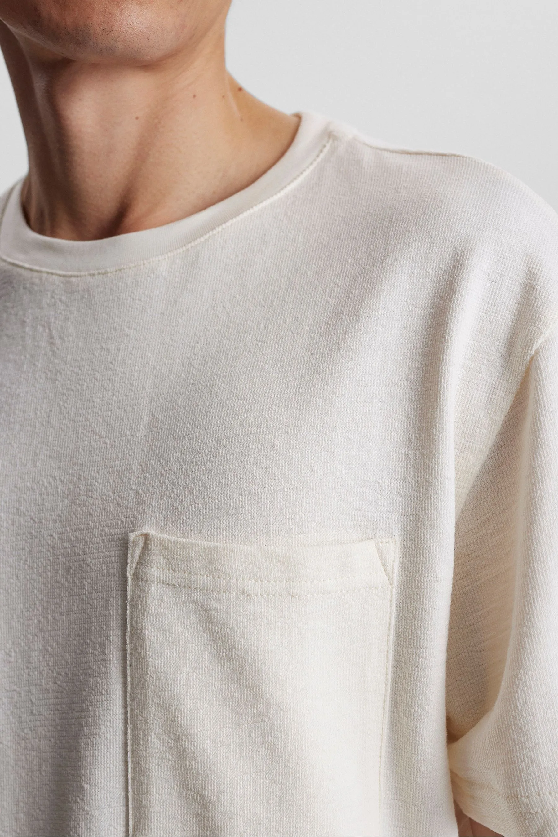 Anerkjendt 100% Cotone Struttura Maglietta    