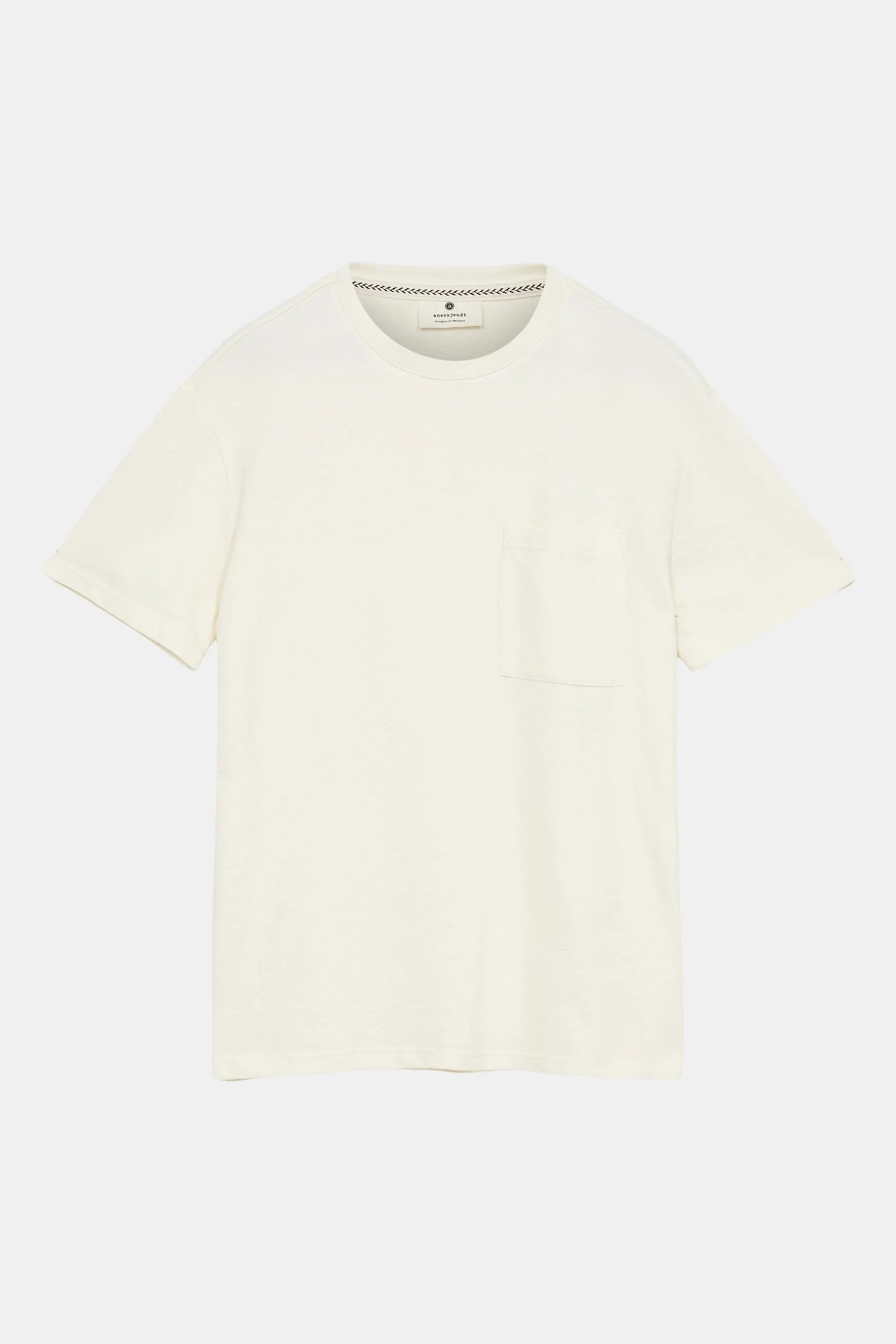 Anerkjendt 100% Cotone Struttura Maglietta    