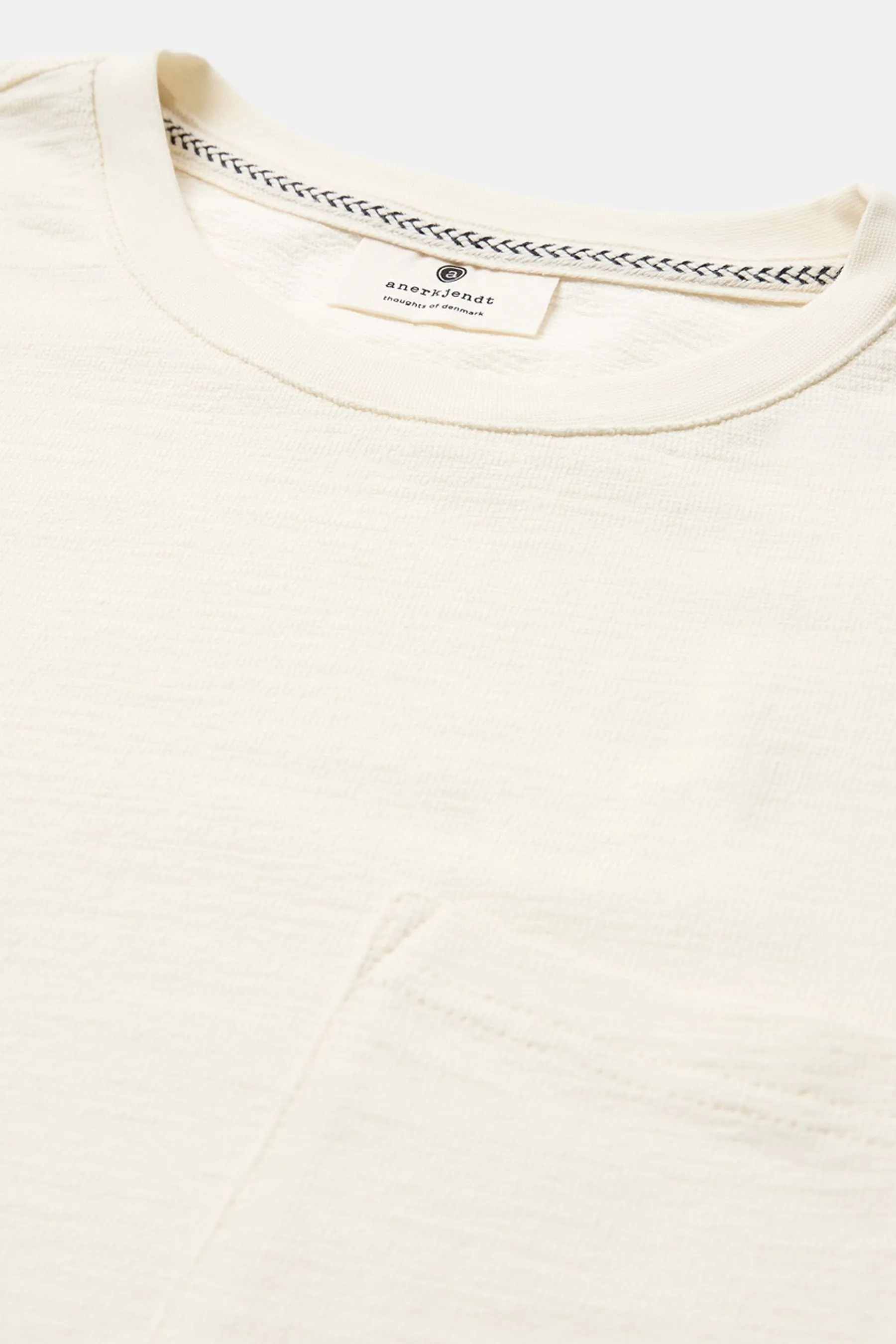 Anerkjendt 100% Cotone Struttura Maglietta    