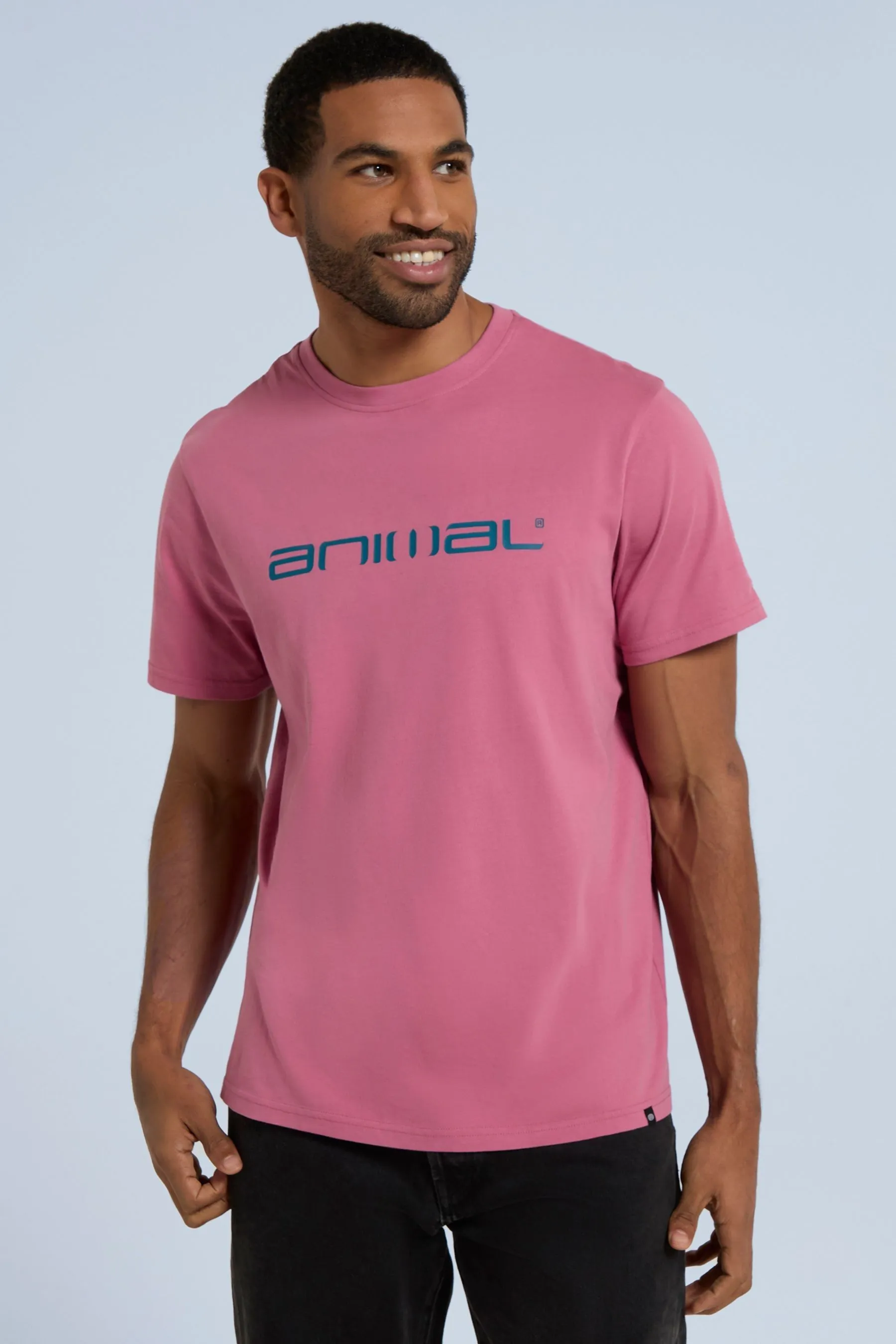 Animal Leon Maglietta Rilassata Uomo 100% Cotone    