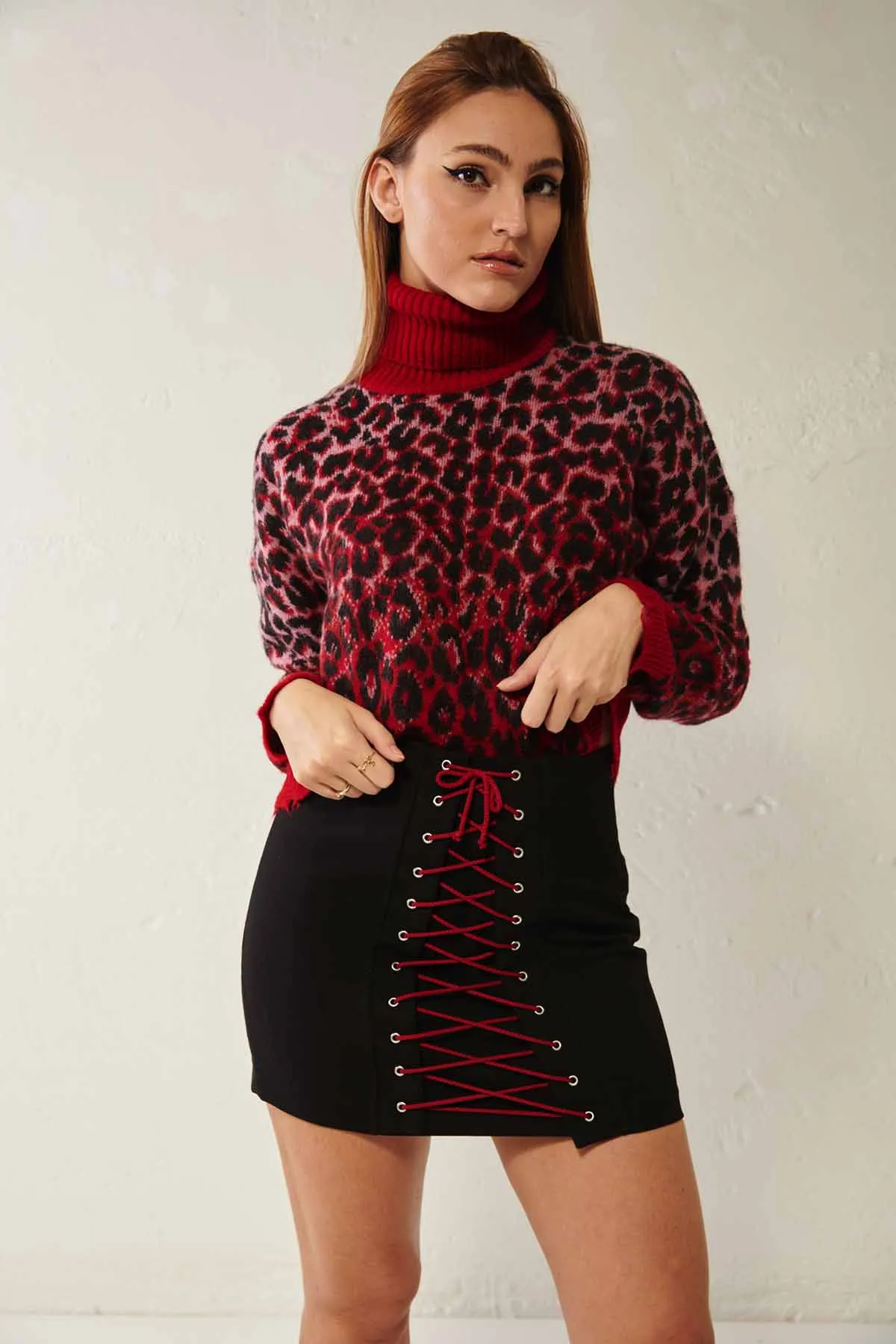 ANIYE BY Minigonna a corsetto NIKY