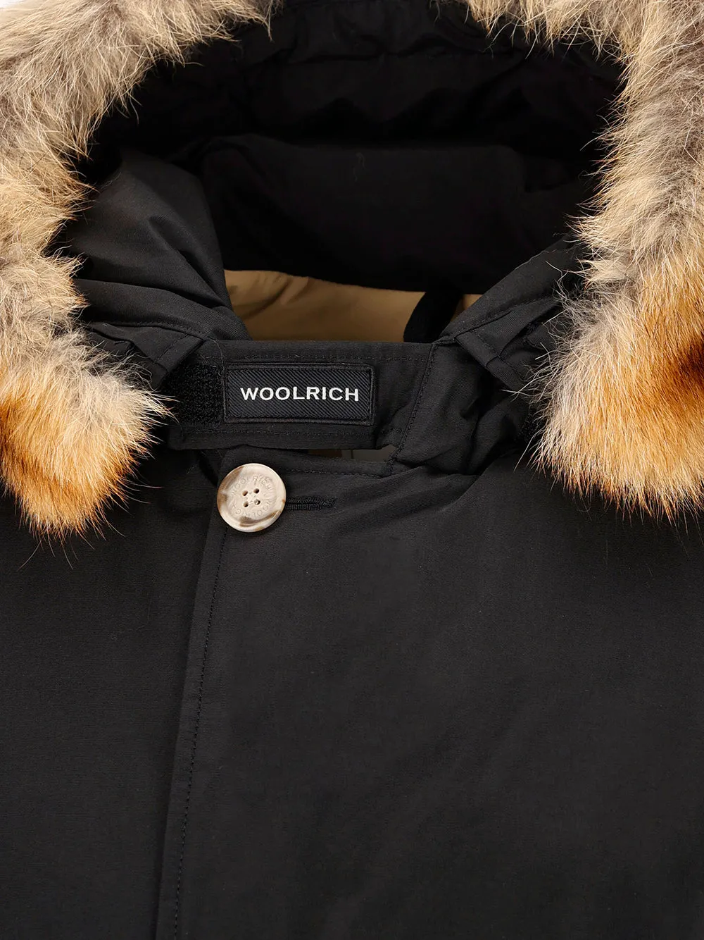 Arctic Parka in Ramar Cloth con pelliccia removibile
