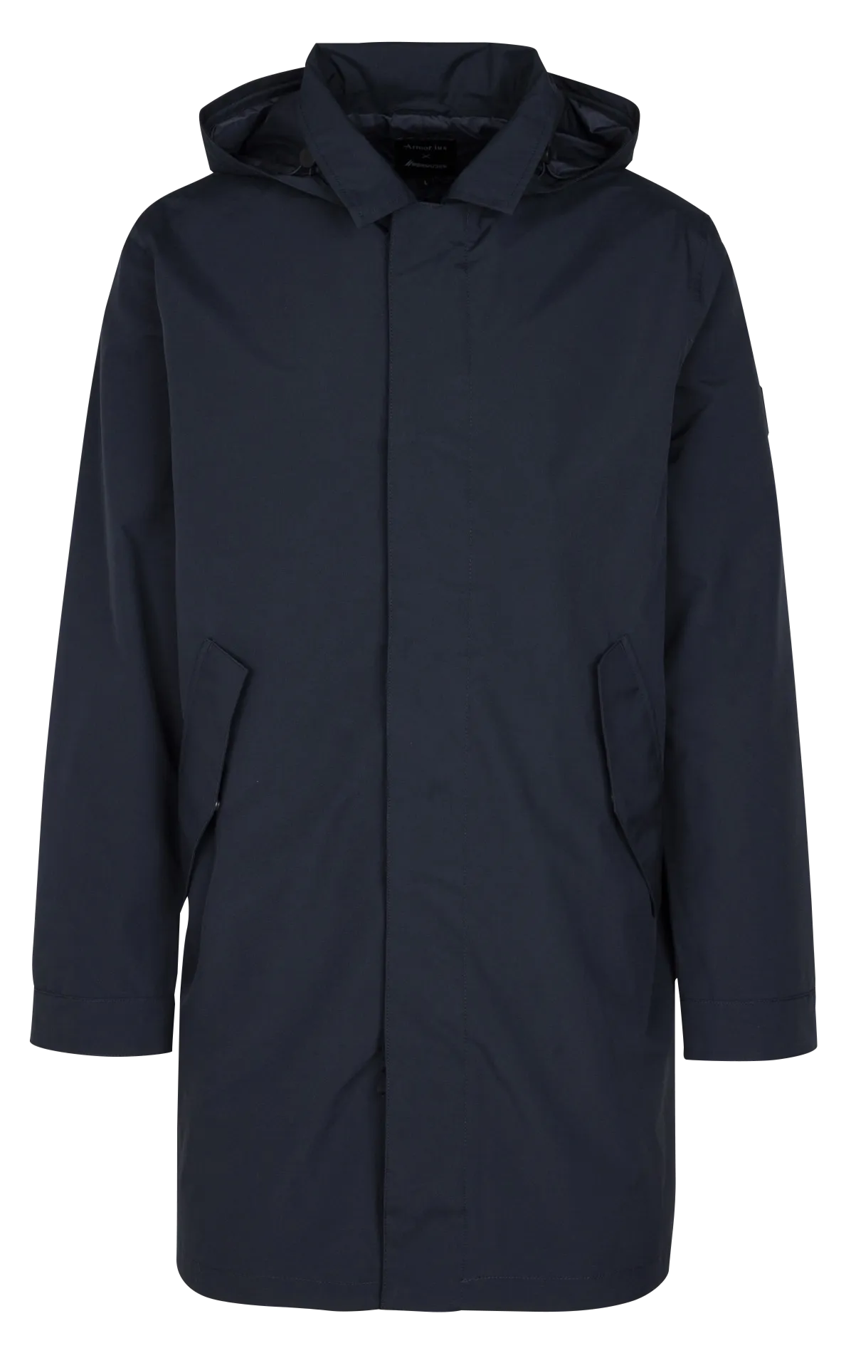  ARMOR LUX   Parka diritto lunga impermeabile | Blu