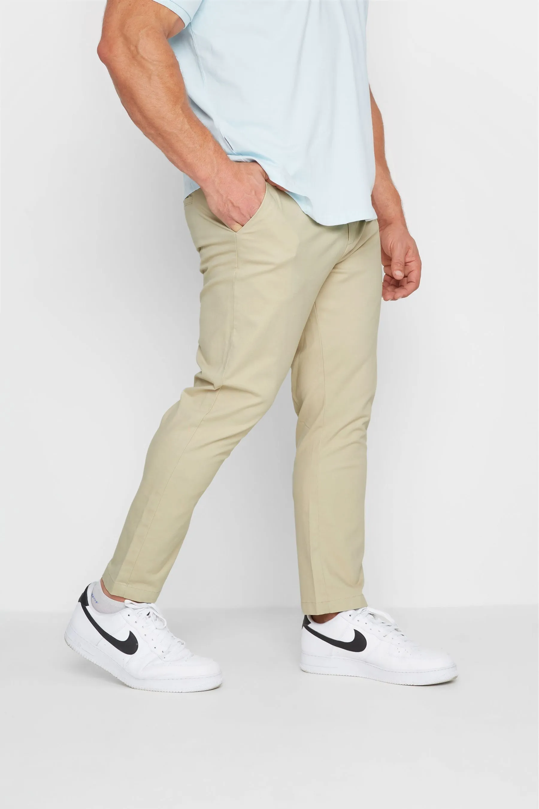 BadRhino Big & Tall - Pantaloni chino elasticizzati