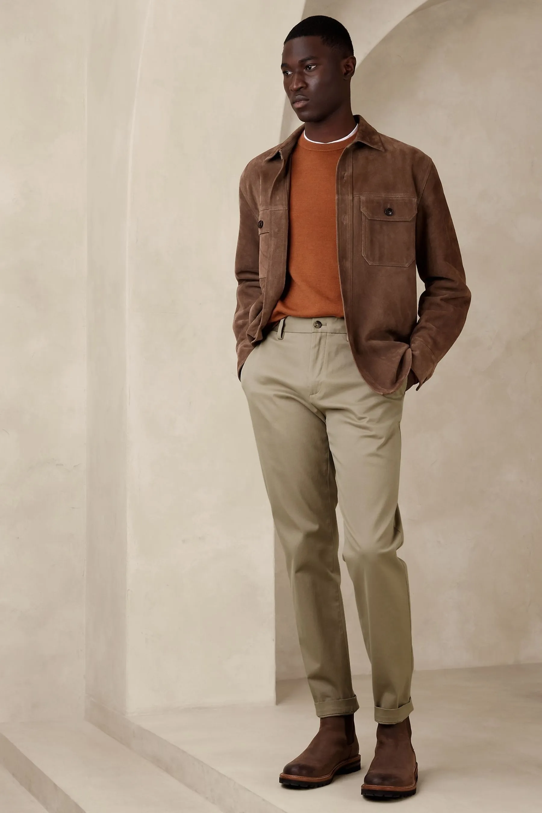 Banana Republic Athletic Tapered Fit Chinos    