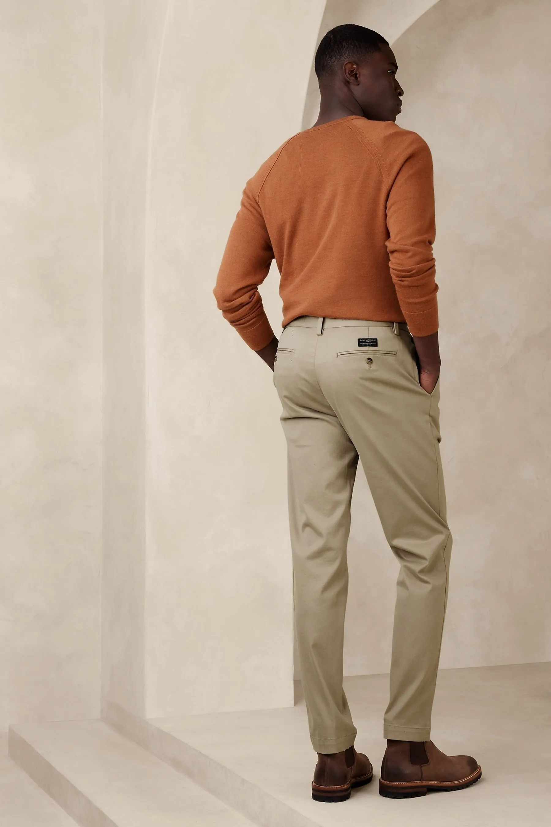 Banana Republic Athletic Tapered Fit Chinos    