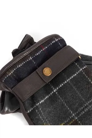 BARBOUR Accessori,Guanti Guanti marrone e verde 