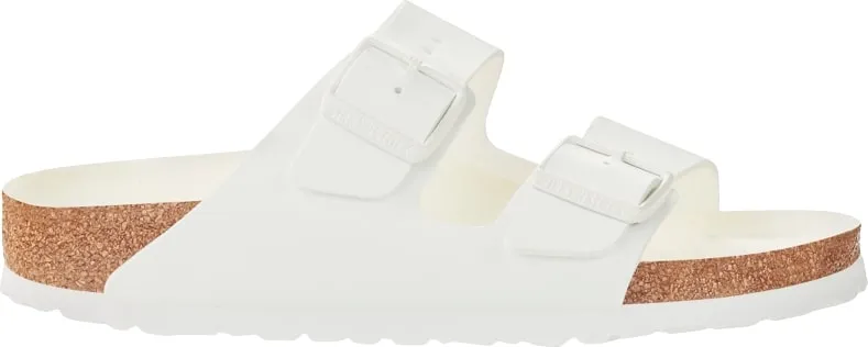 Birkenstock Sandalo Donna Arizona Birko Flor (Calzata Stretta) Bianco