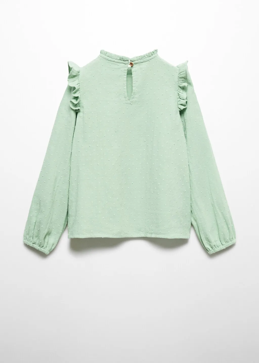 Blusa ricamata cotone