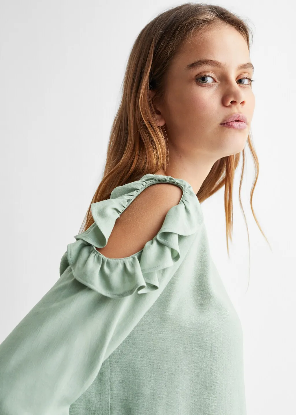 Blusa volants