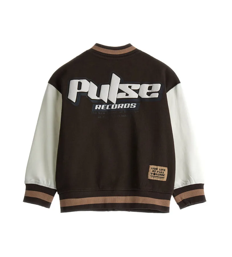 --Bomber oversize in cotone-