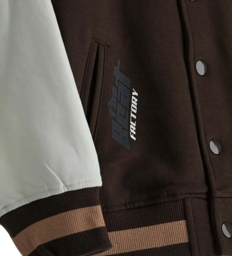 --Bomber oversize in cotone-