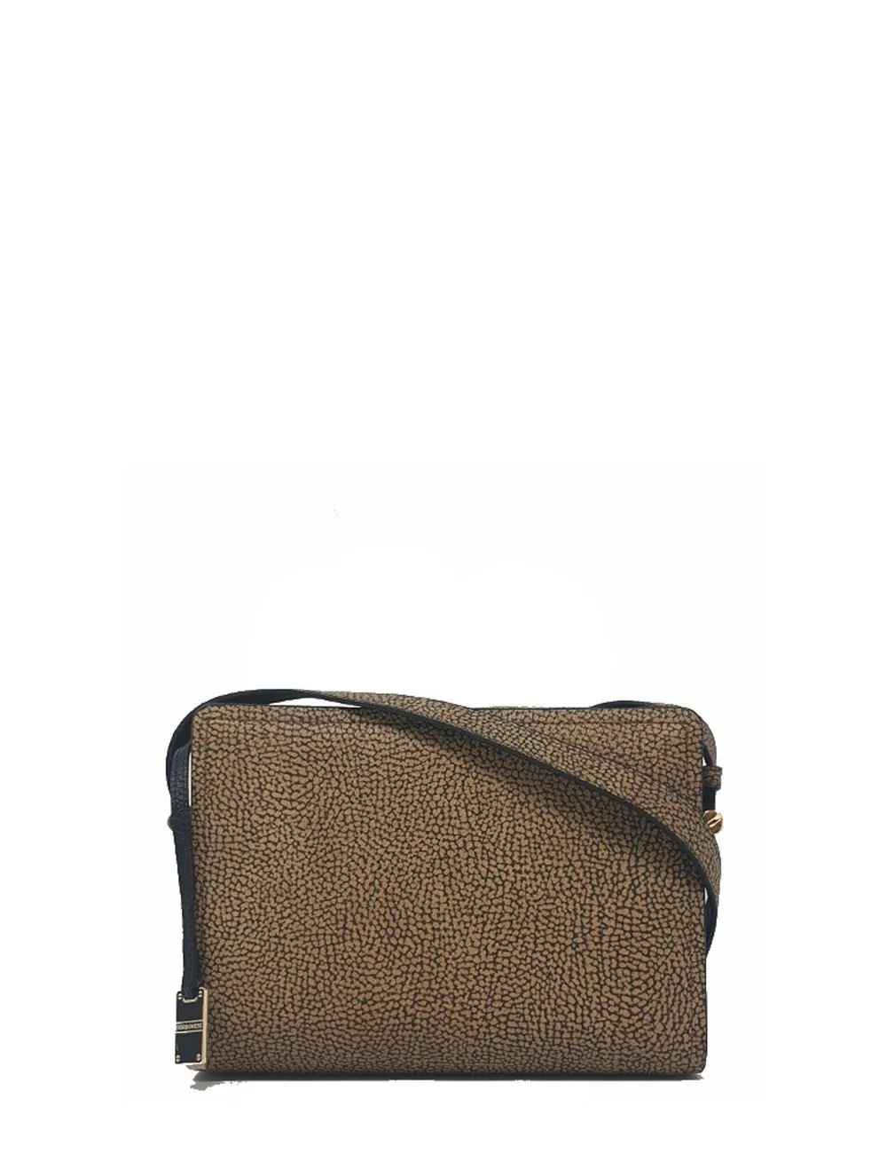 Borbonese     Borsa a Tracolla Natural Black