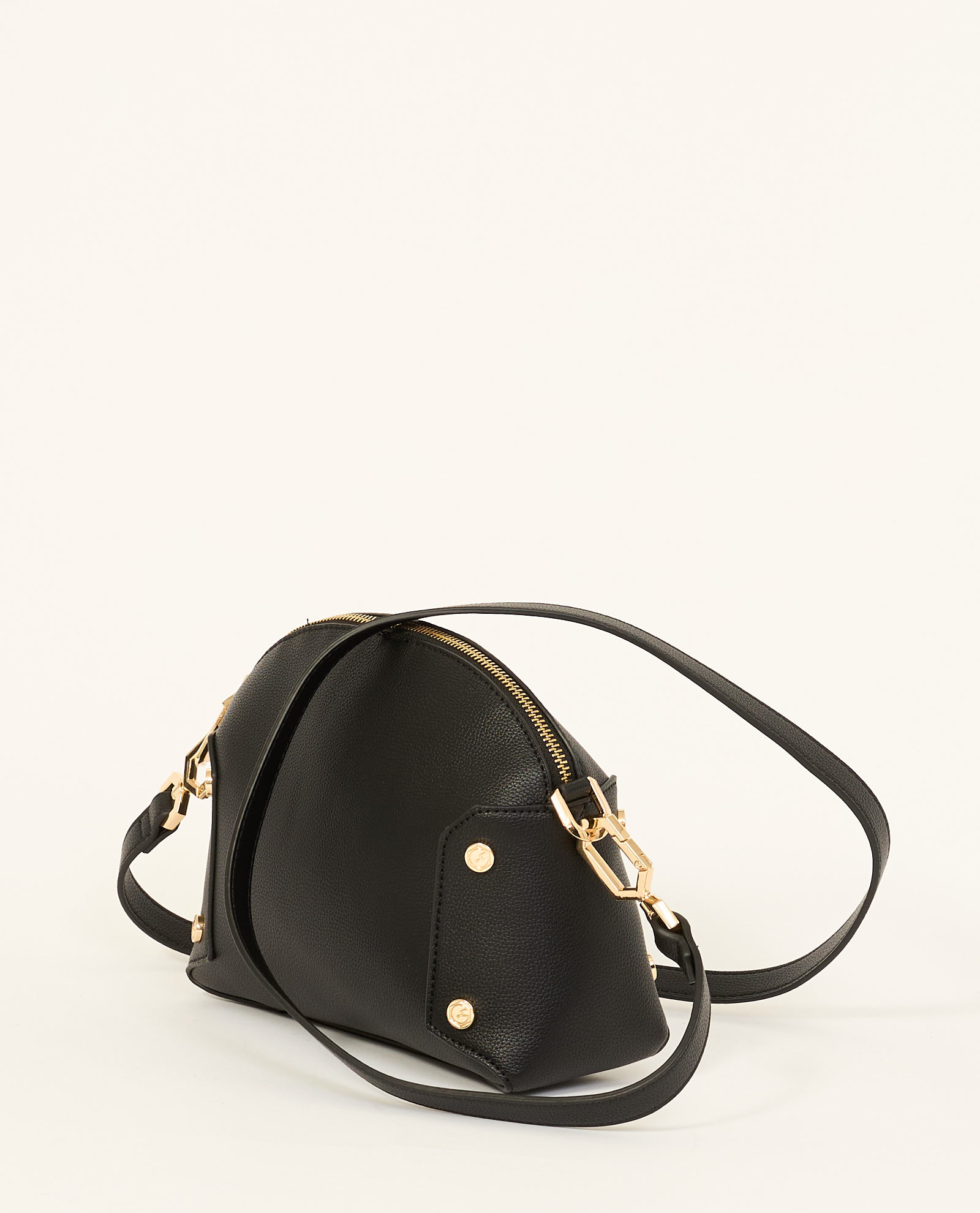 Borsa a tracolla Gattinoni con chiusura con zip
