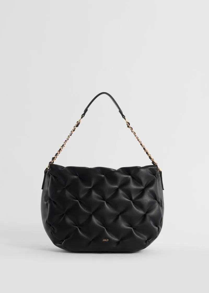 Borsa top handle in similpelle