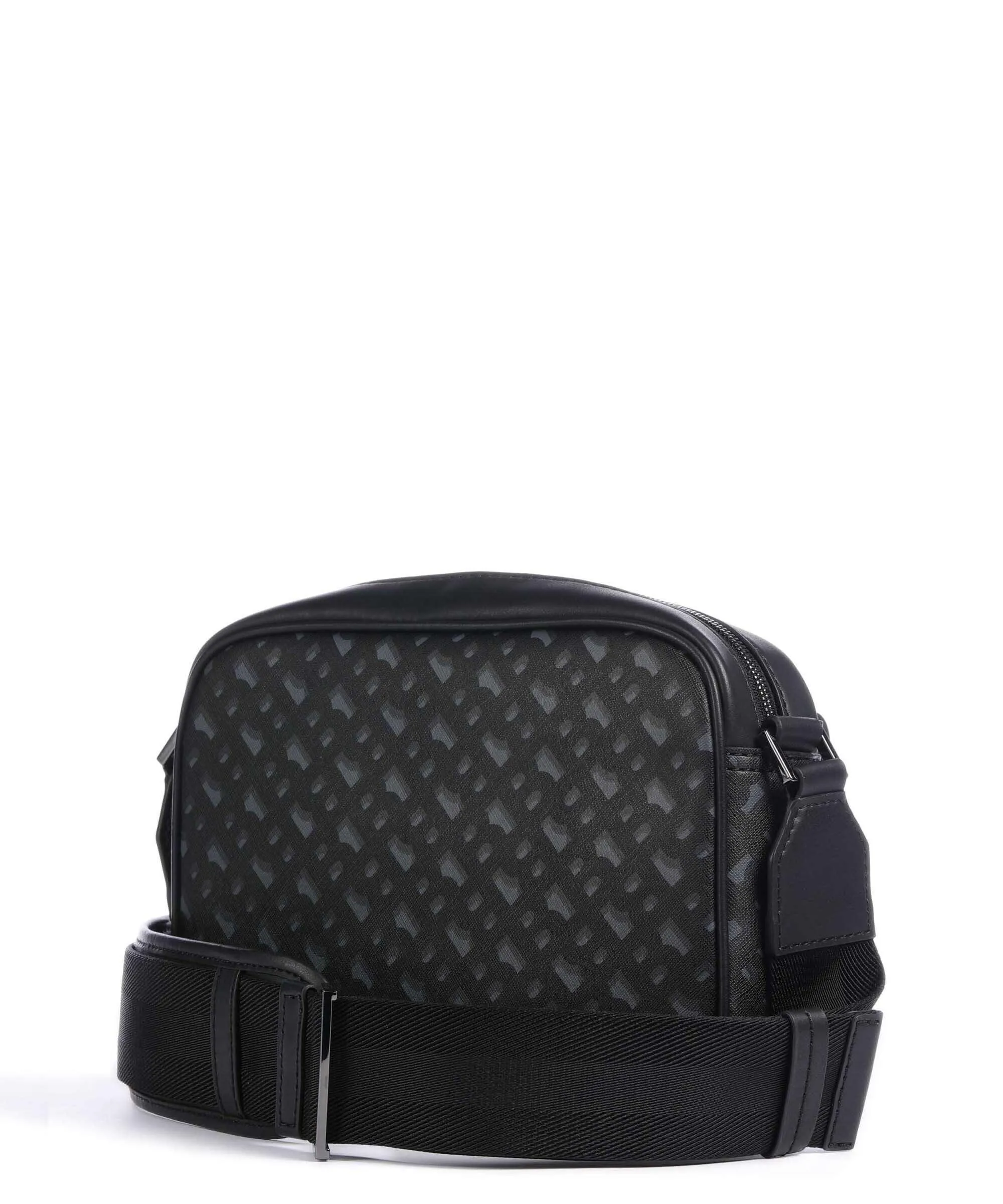  BOSS B Icon Borsa a tracolla pelle sintetica nero/grigio  
