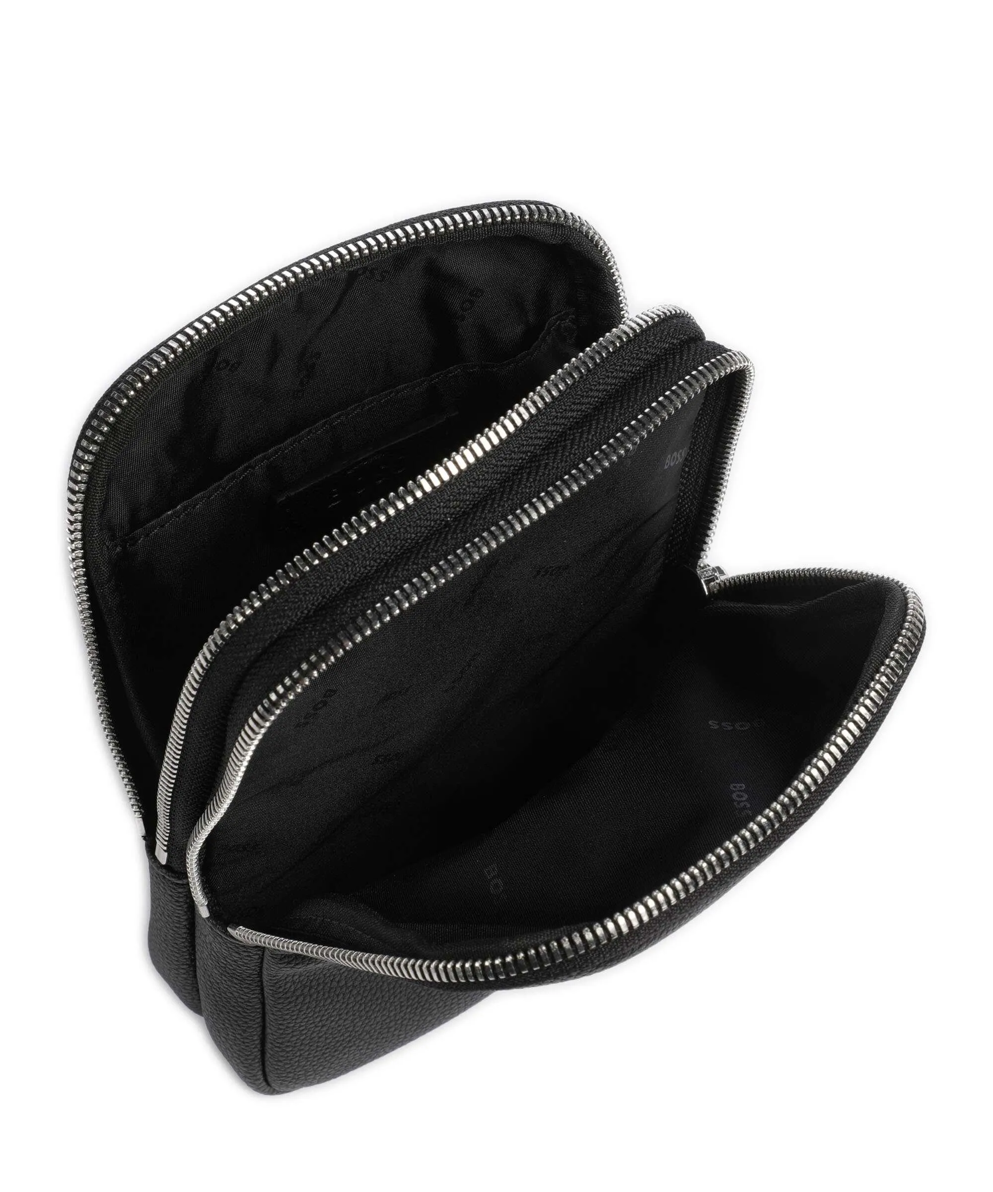  BOSS Ray Borsa a tracolla pelle sintetica nero  