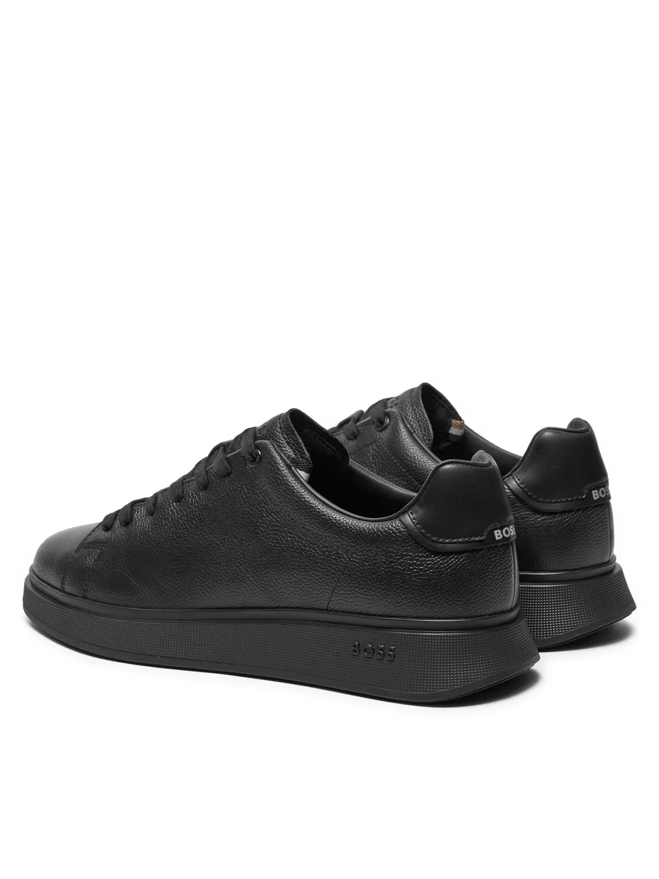 Boss Sneakers in Pelle Nere -Bulton