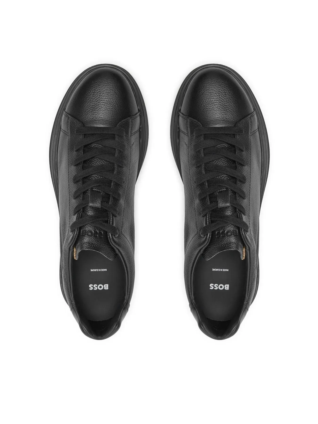 Boss Sneakers in Pelle Nere -Bulton