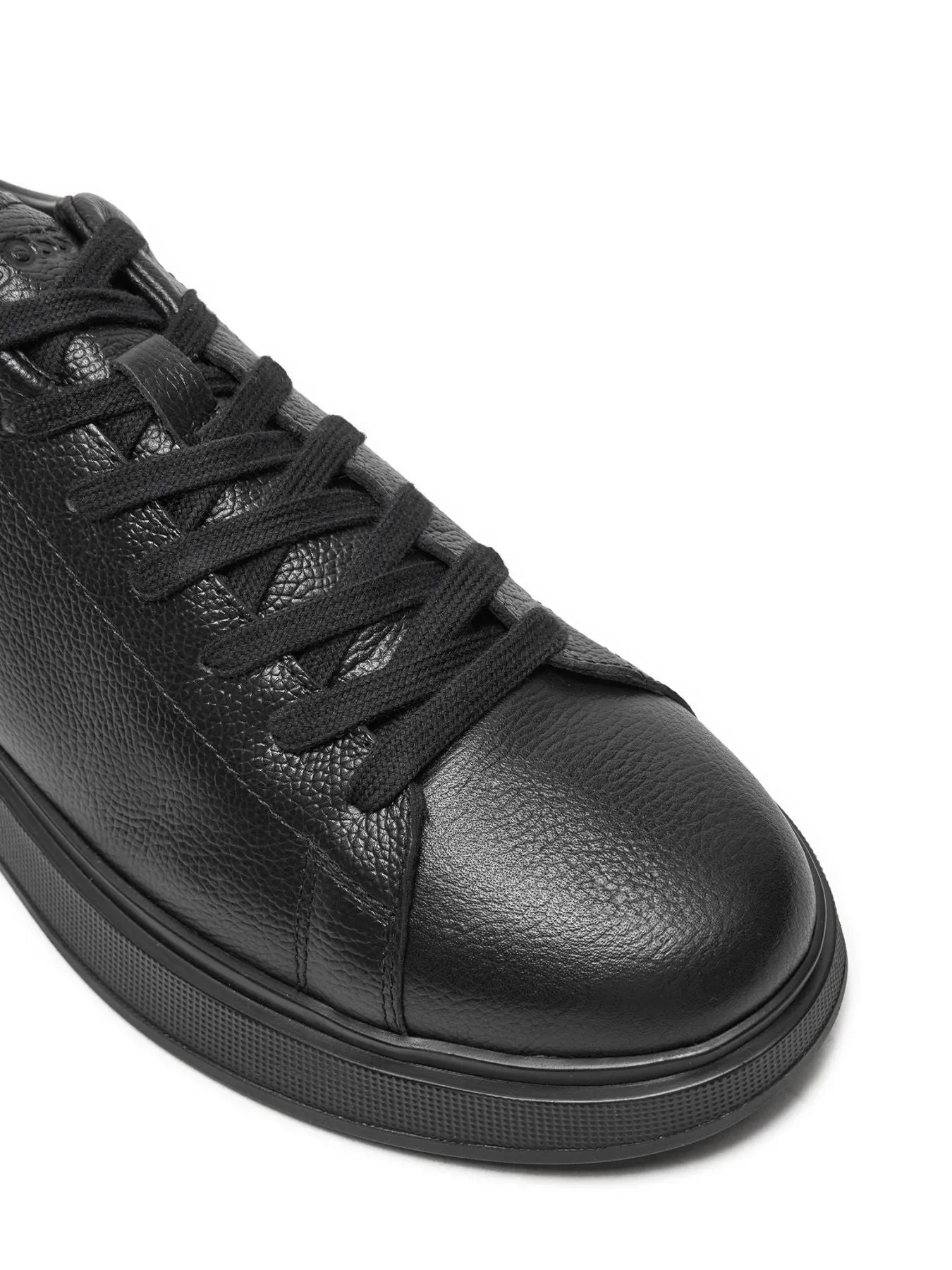 Boss Sneakers in Pelle Nere -Bulton