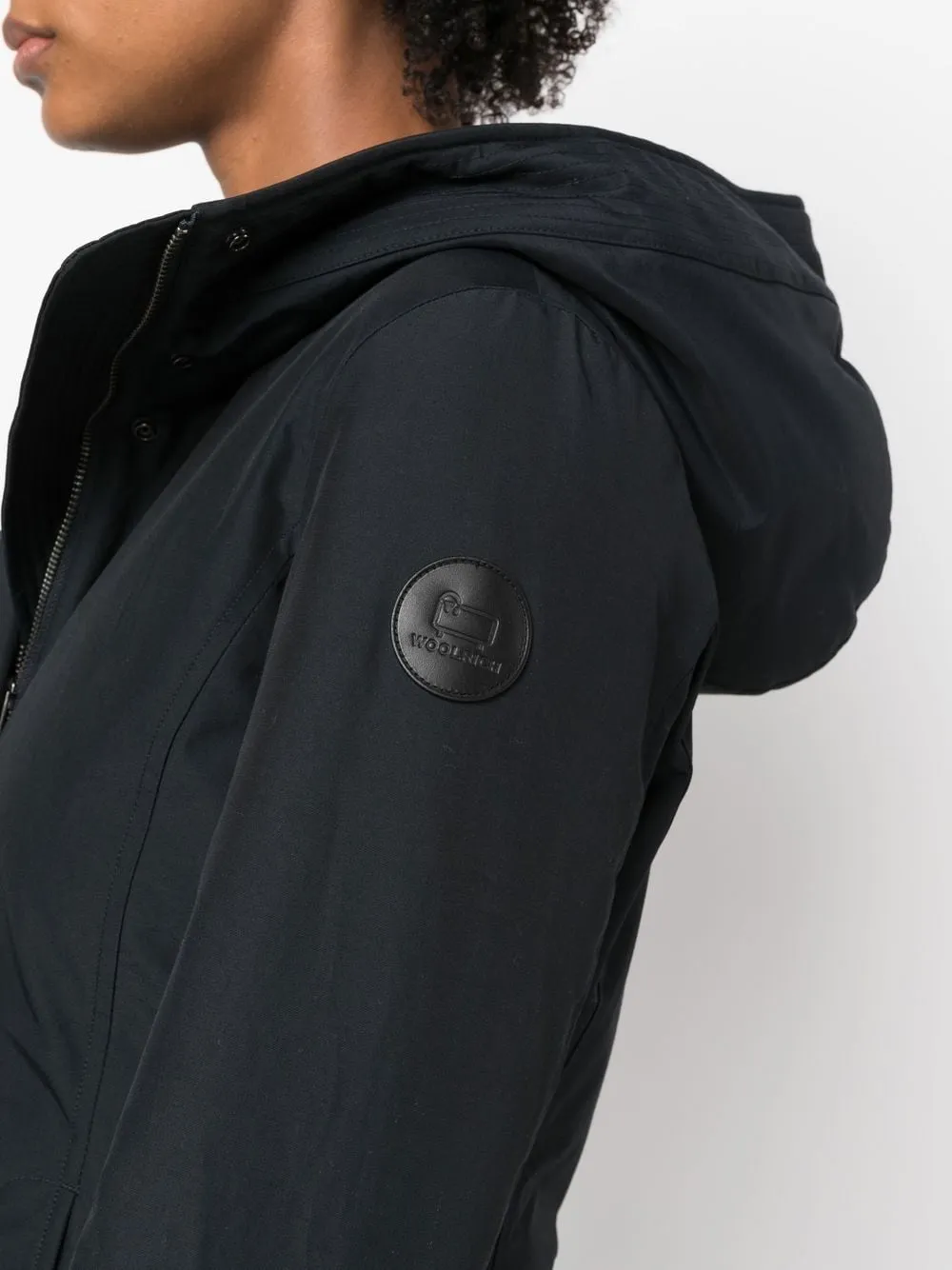 Boulder Parka in Ramar Cloth con cappuccio e collo removibile in pelliccia sintetica