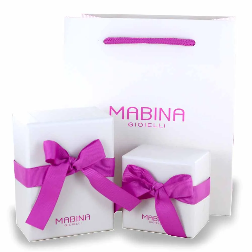 Bracciale Donna Mabina in Argento Tennis con zirconi colorati 533352-M