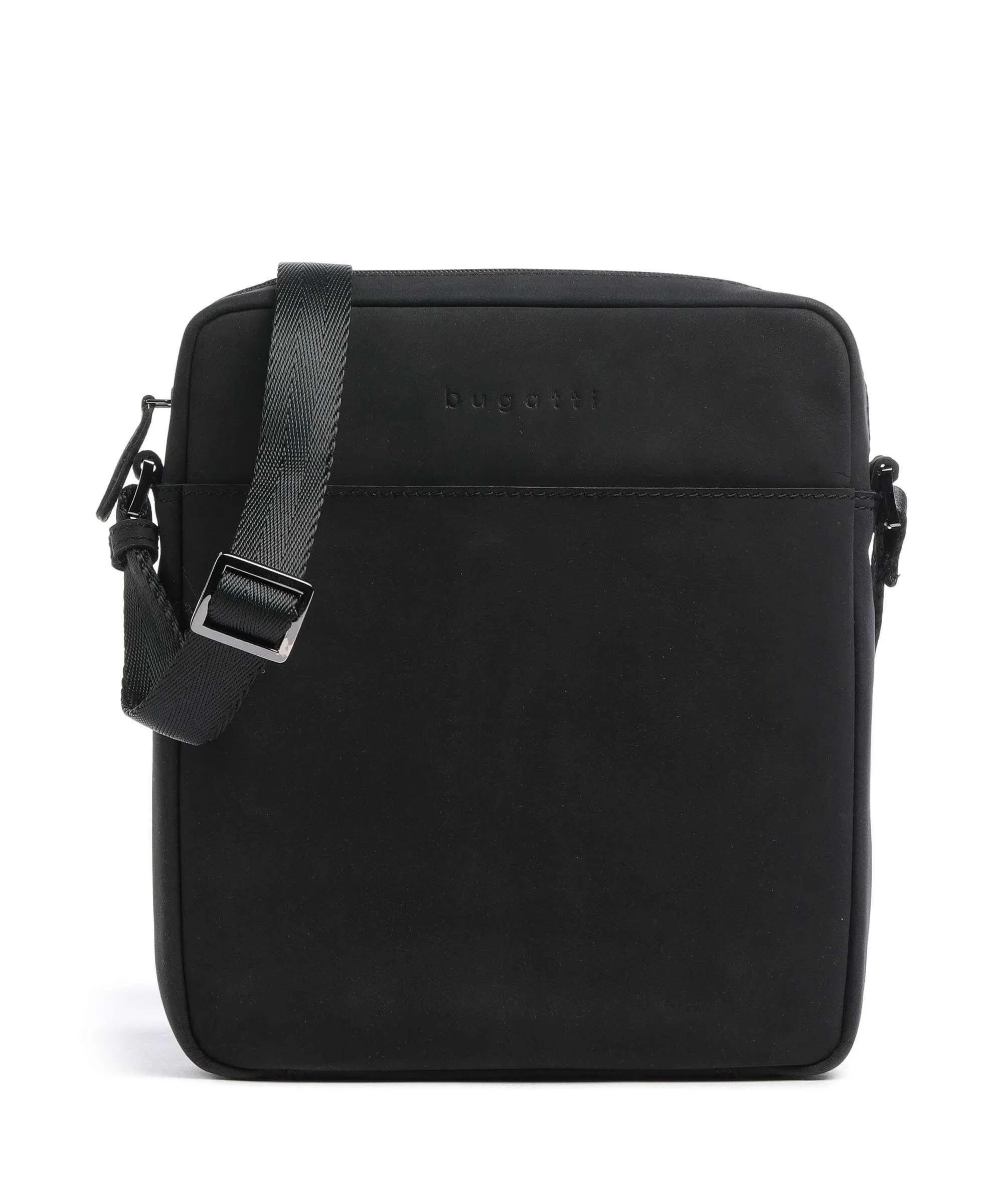  Bugatti Luca Borsa a tracolla pelle di capra nero  