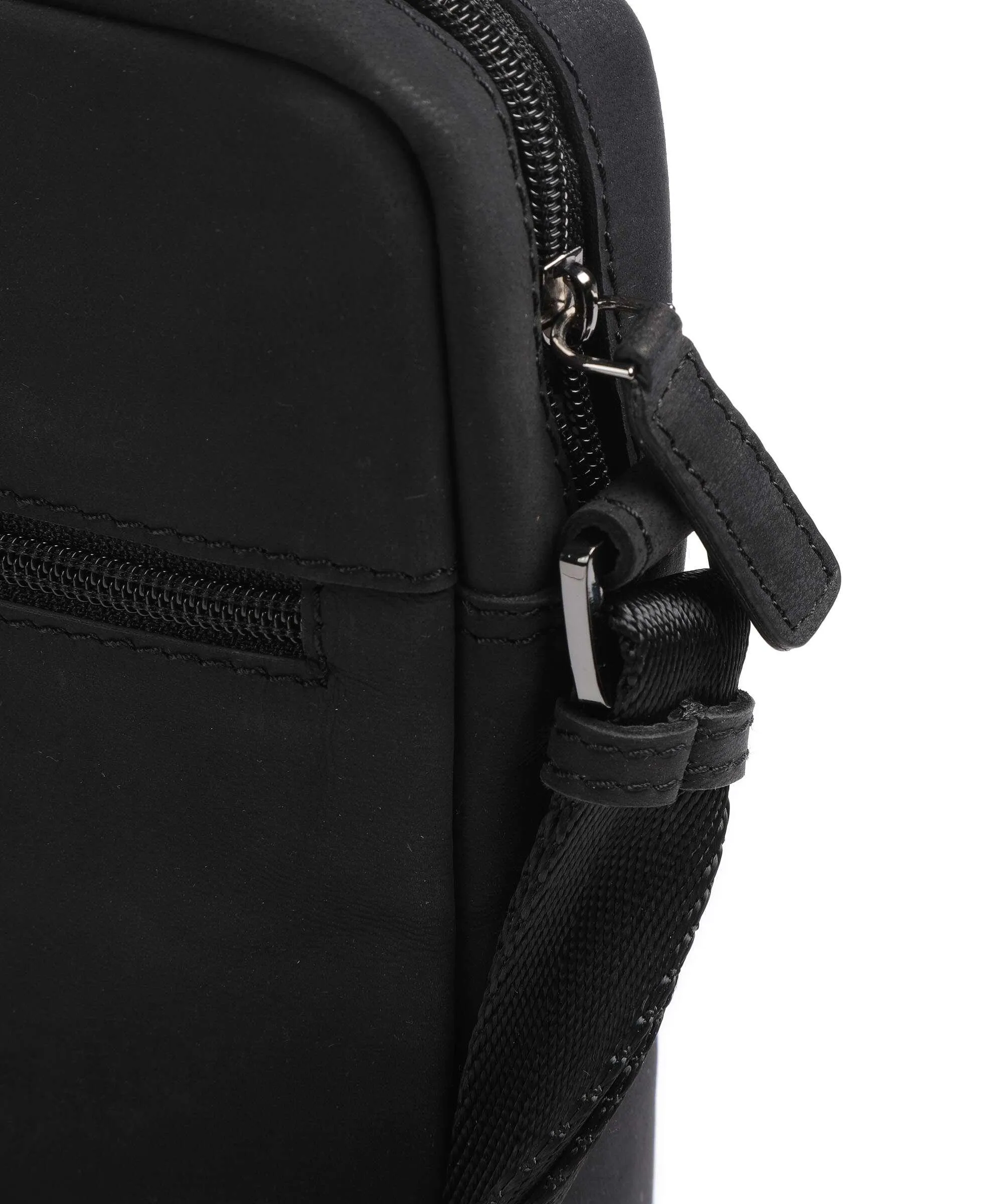  Bugatti Luca Borsa a tracolla pelle di capra nero  