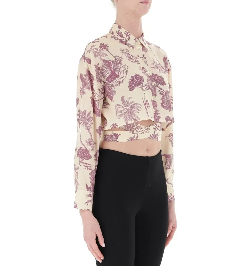 Camicia cropped