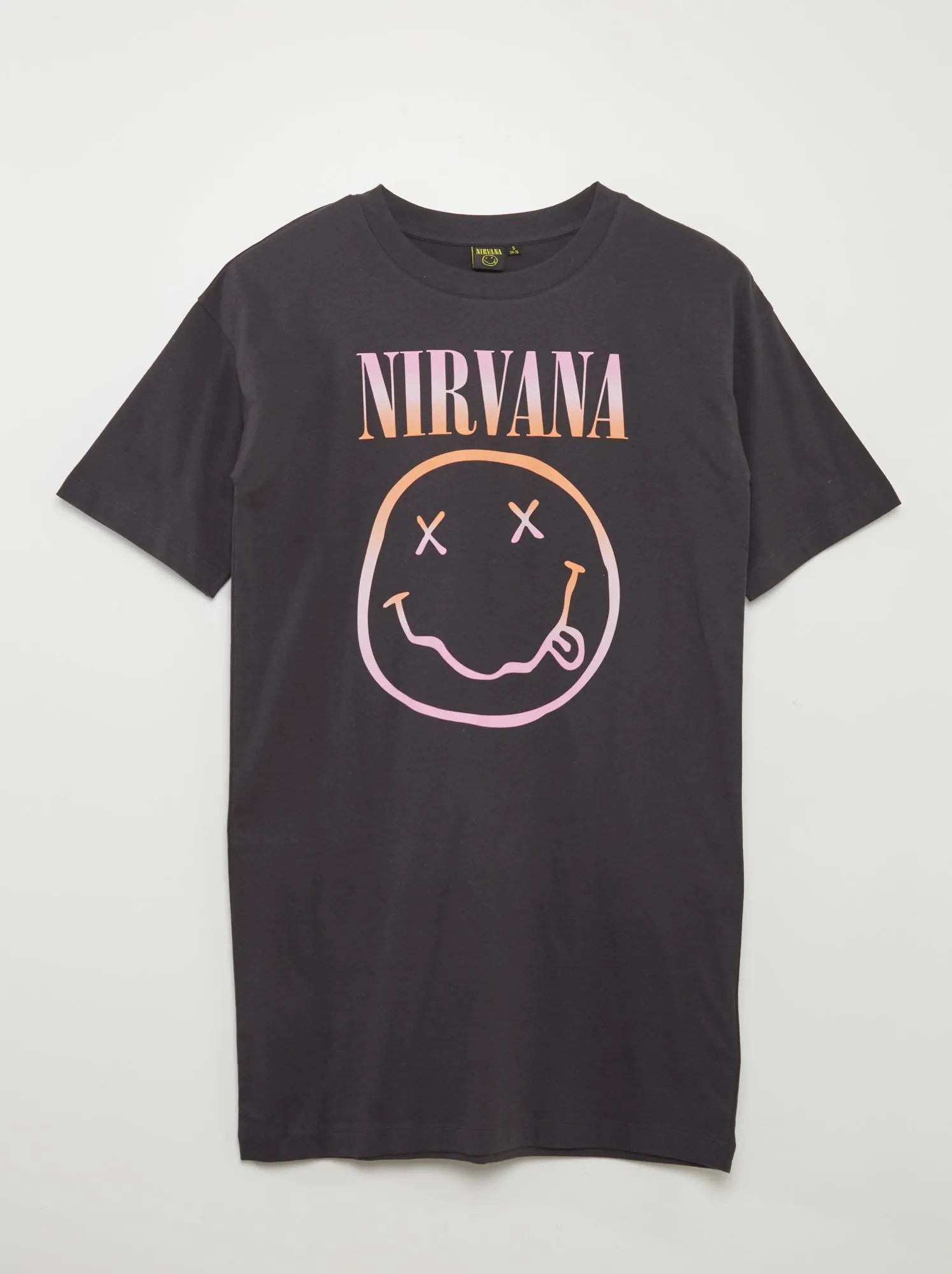 Camicia da notte 'Nirvana' - NERO