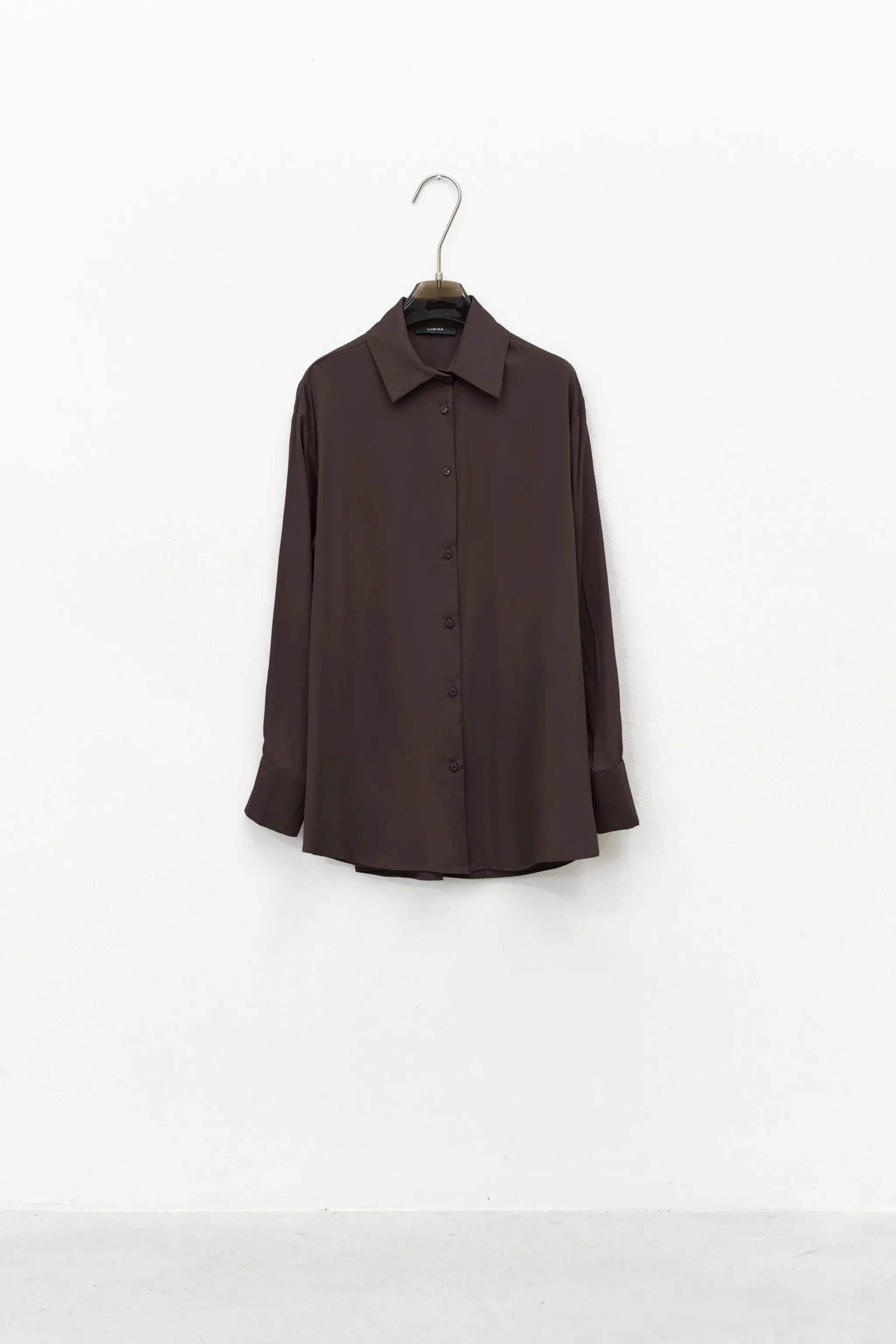 CAMICIA FLUIDA CON COLLETTO