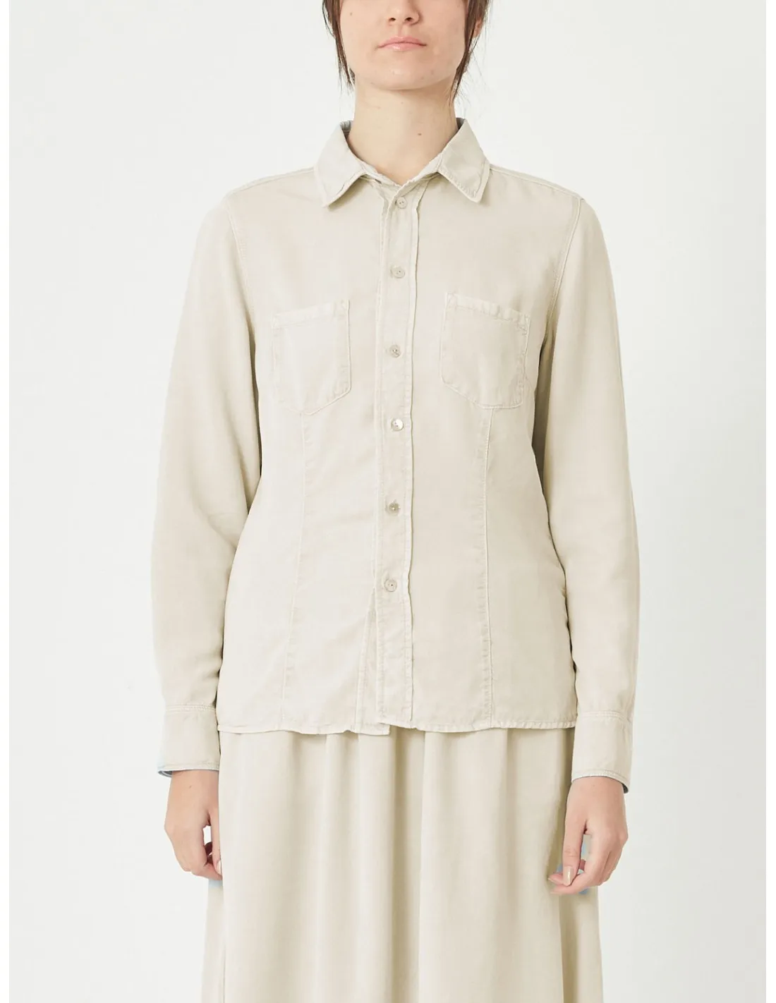 CAMICIA IN LYOCELL DALL'EUCALYPTO
