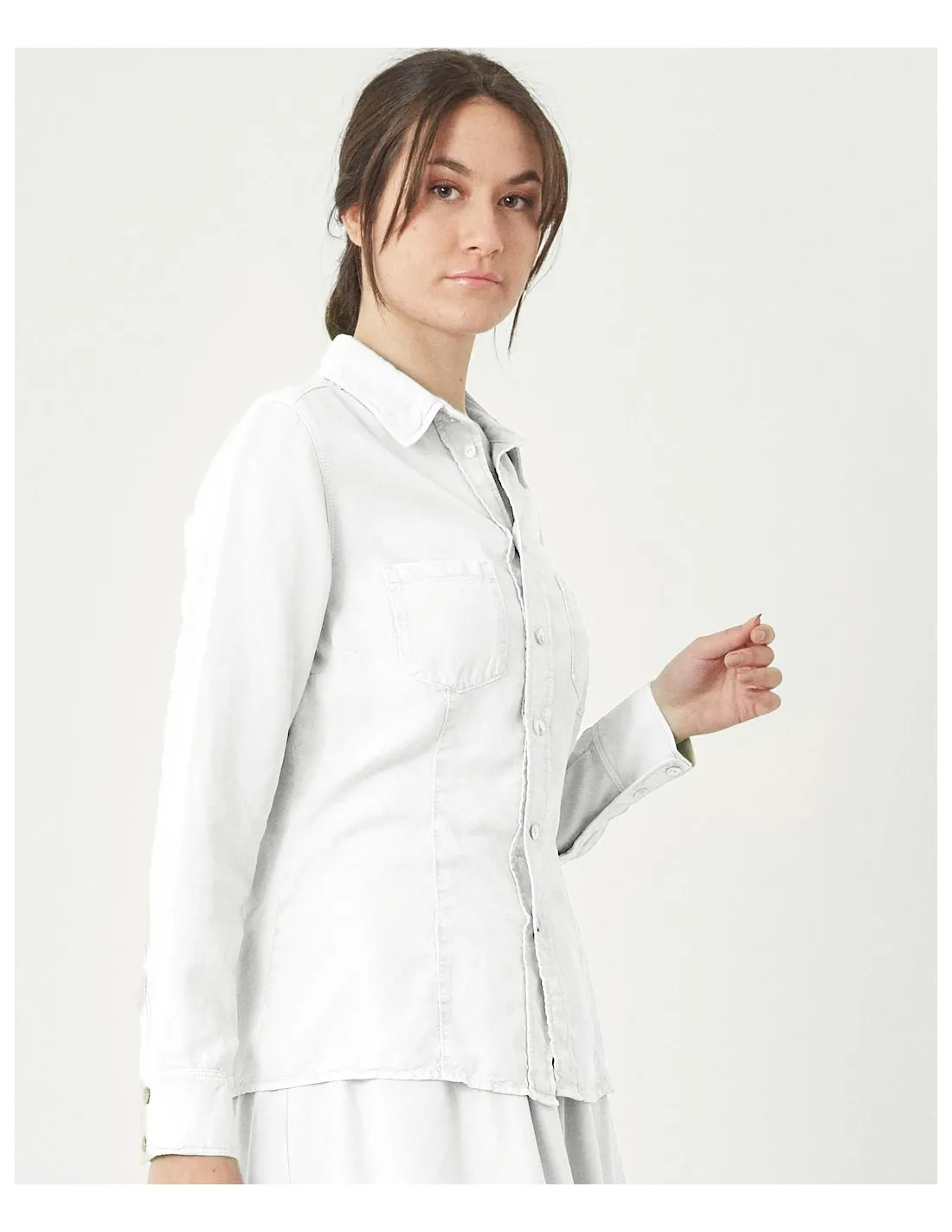CAMICIA IN LYOCELL DALL'EUCALYPTO