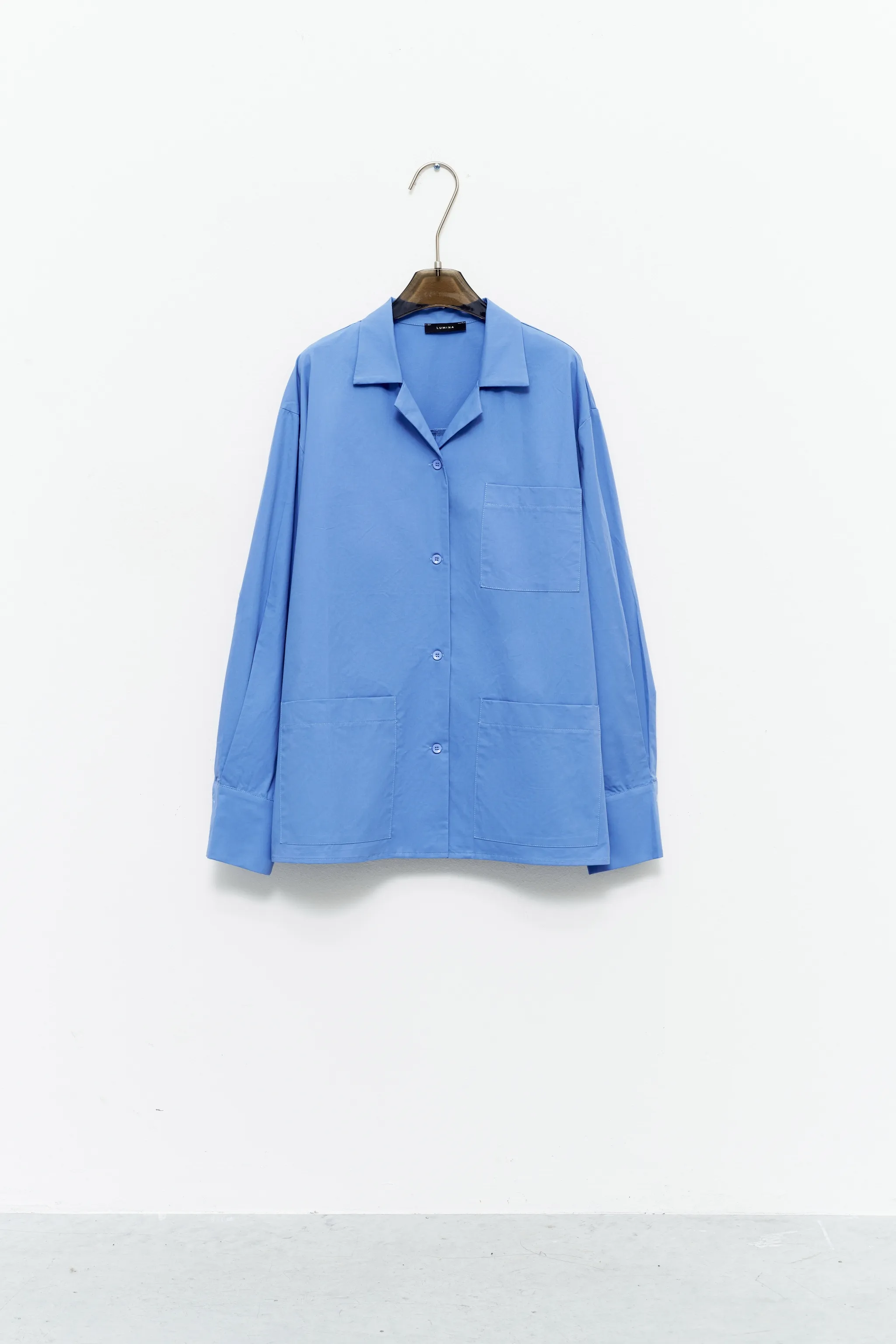 CAMICIA LINEA DRITTA CON SCOLLO V