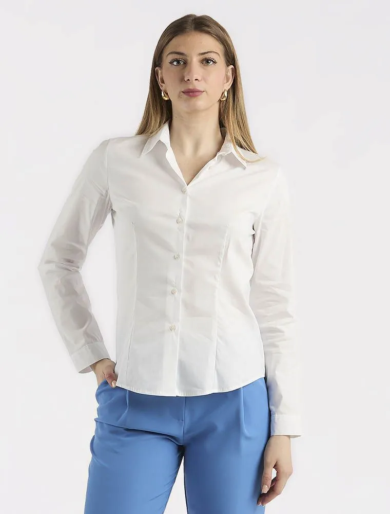 Camicia Manica Lunga Emme - Bianco